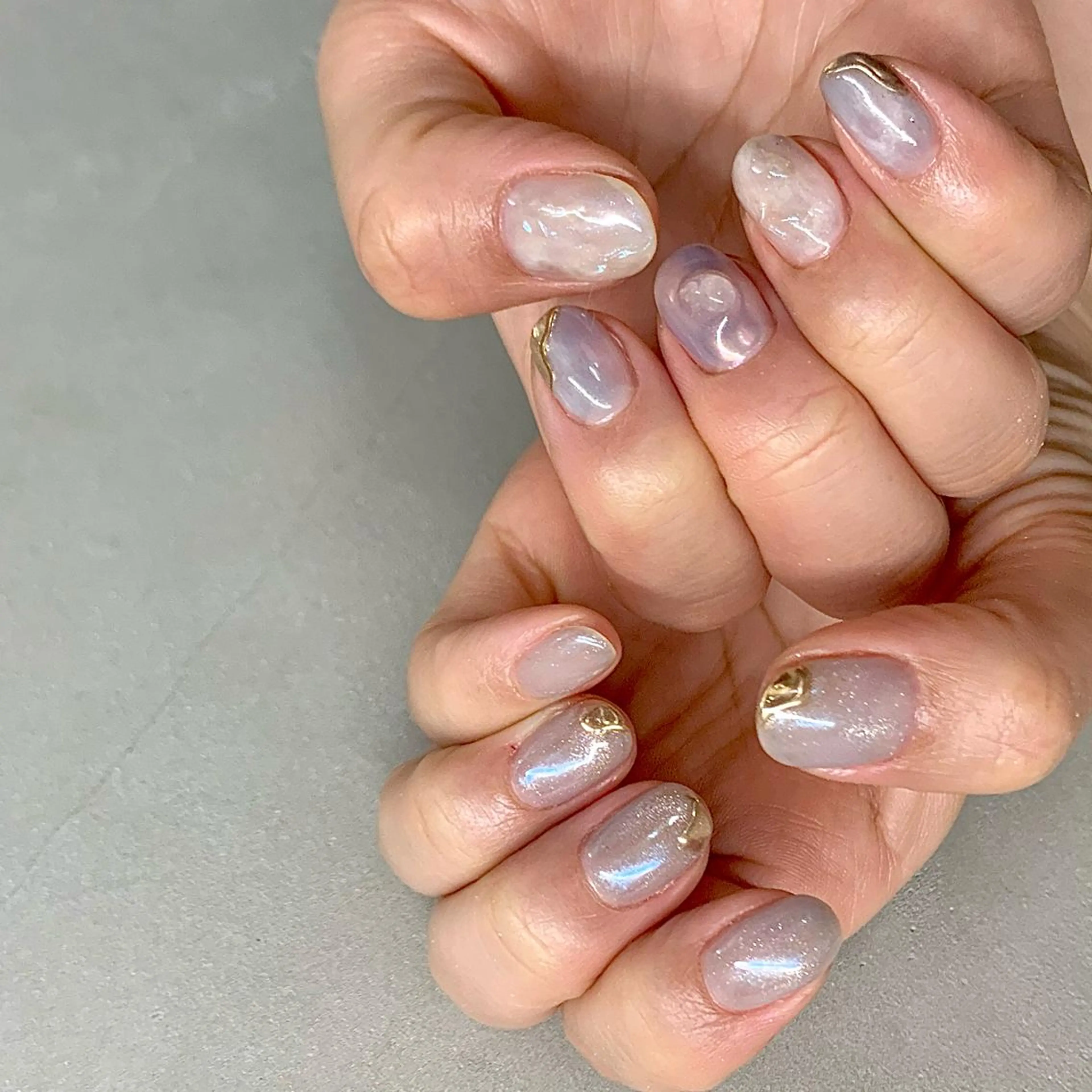 ネイル ハンドネイル 新宿ニュアンスネイル makotoのネイルデザイン