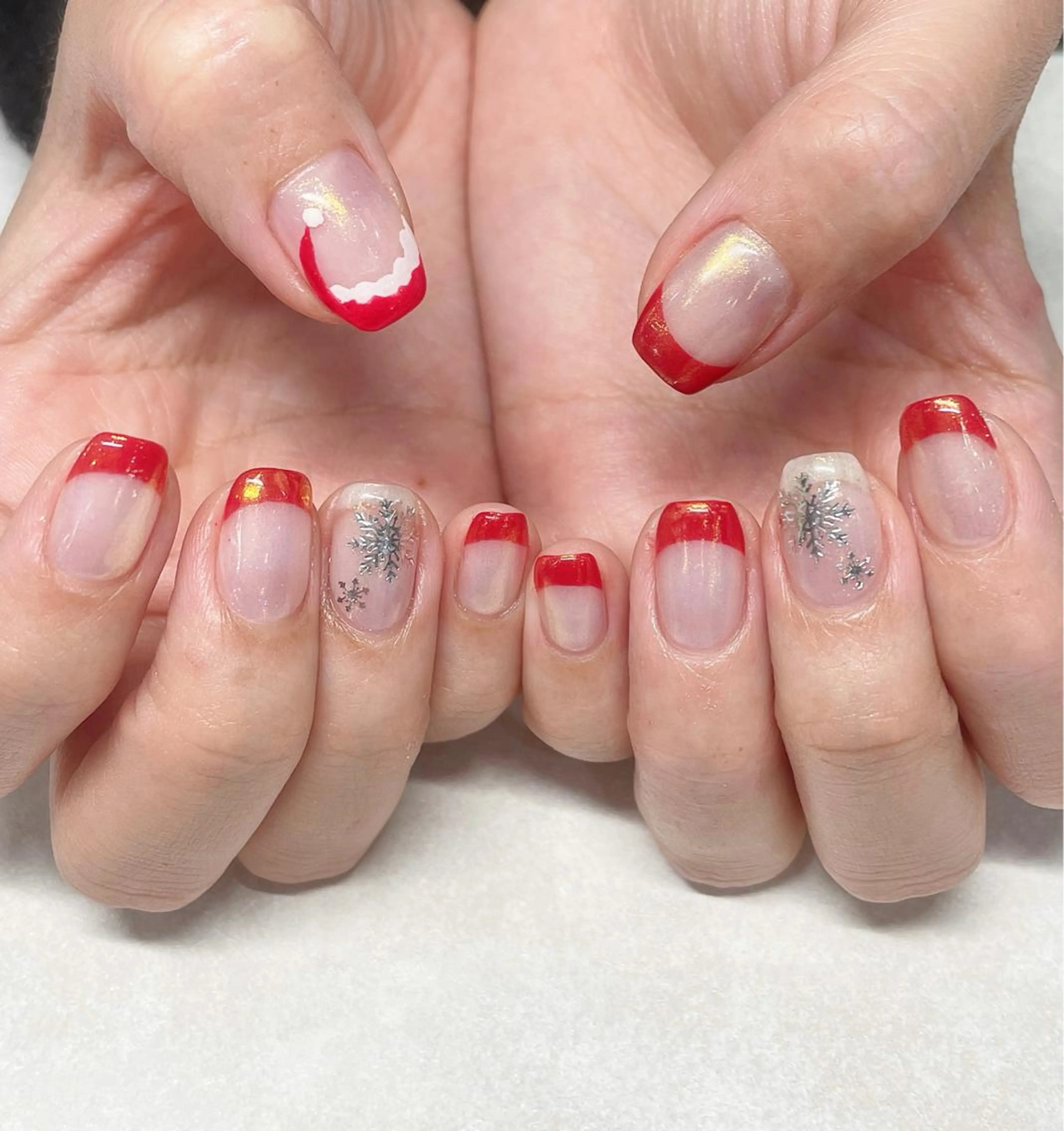ネイル 冬ネイル クリスマス Nagashima sanaのネイルデザイン