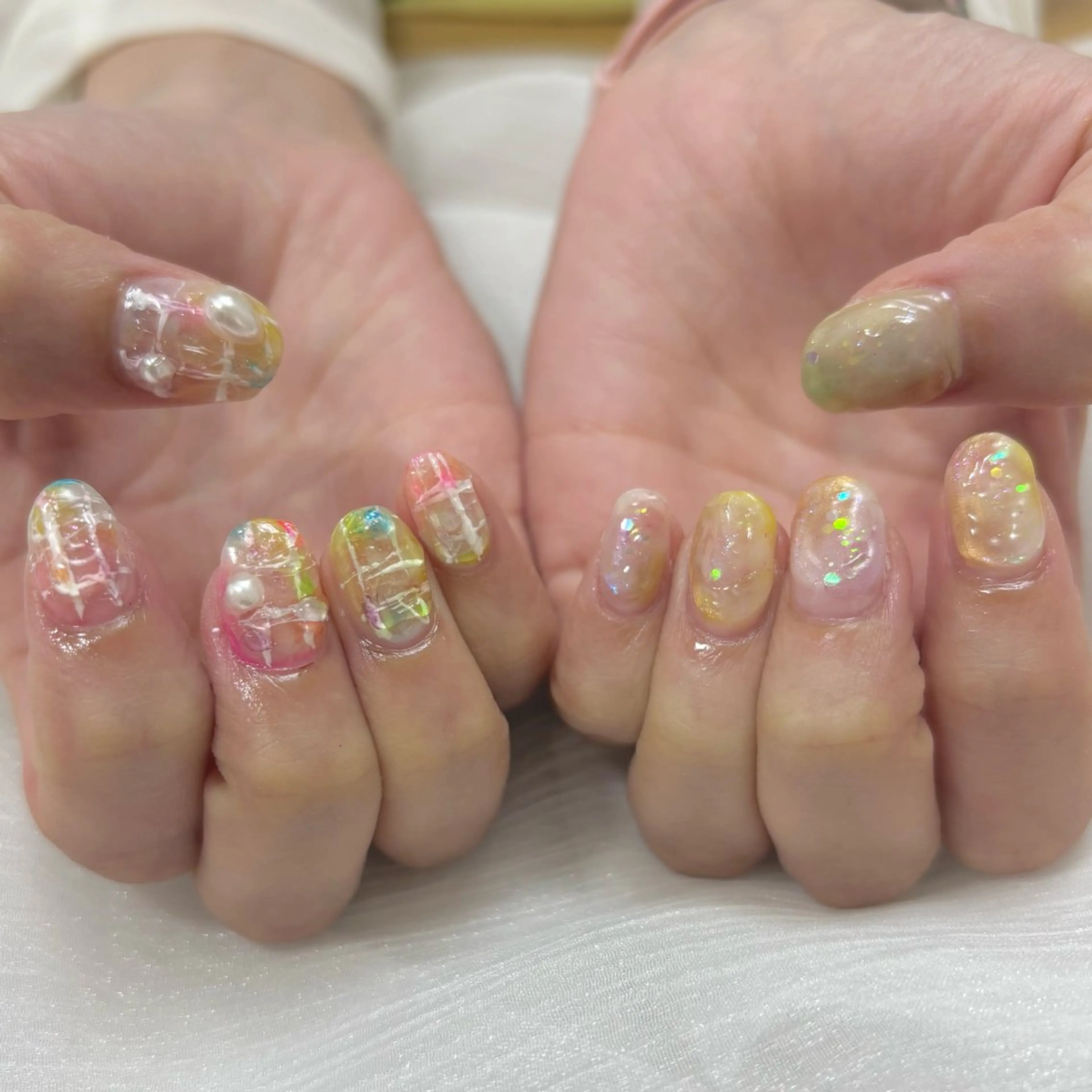 ネイル ハンドネイル yurina ☆のネイルデザイン