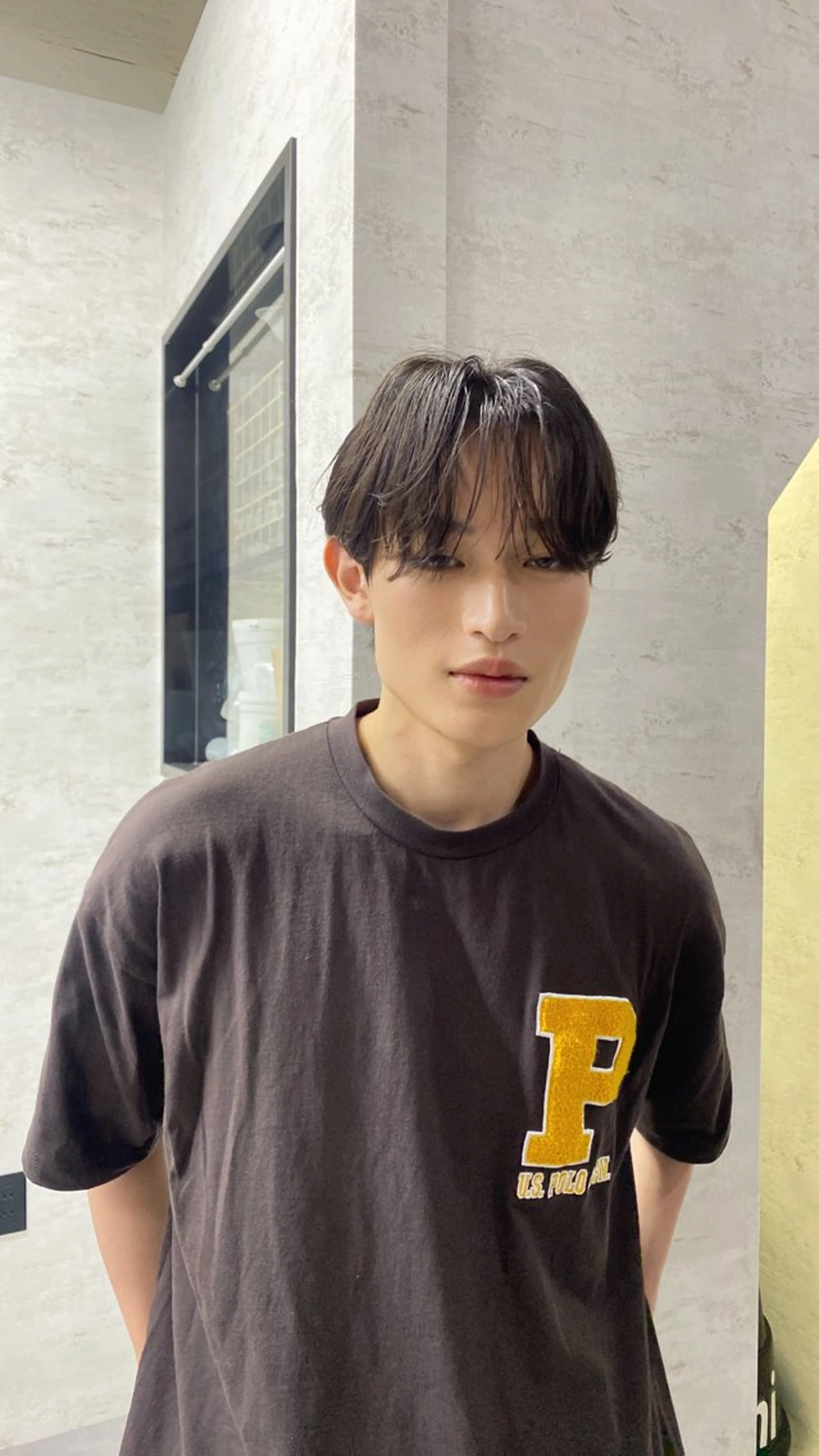 メンズ マッシュ シースルーマッシュ エクステ/メンズ/レ イヤー/Myuukaのヘアスタイル