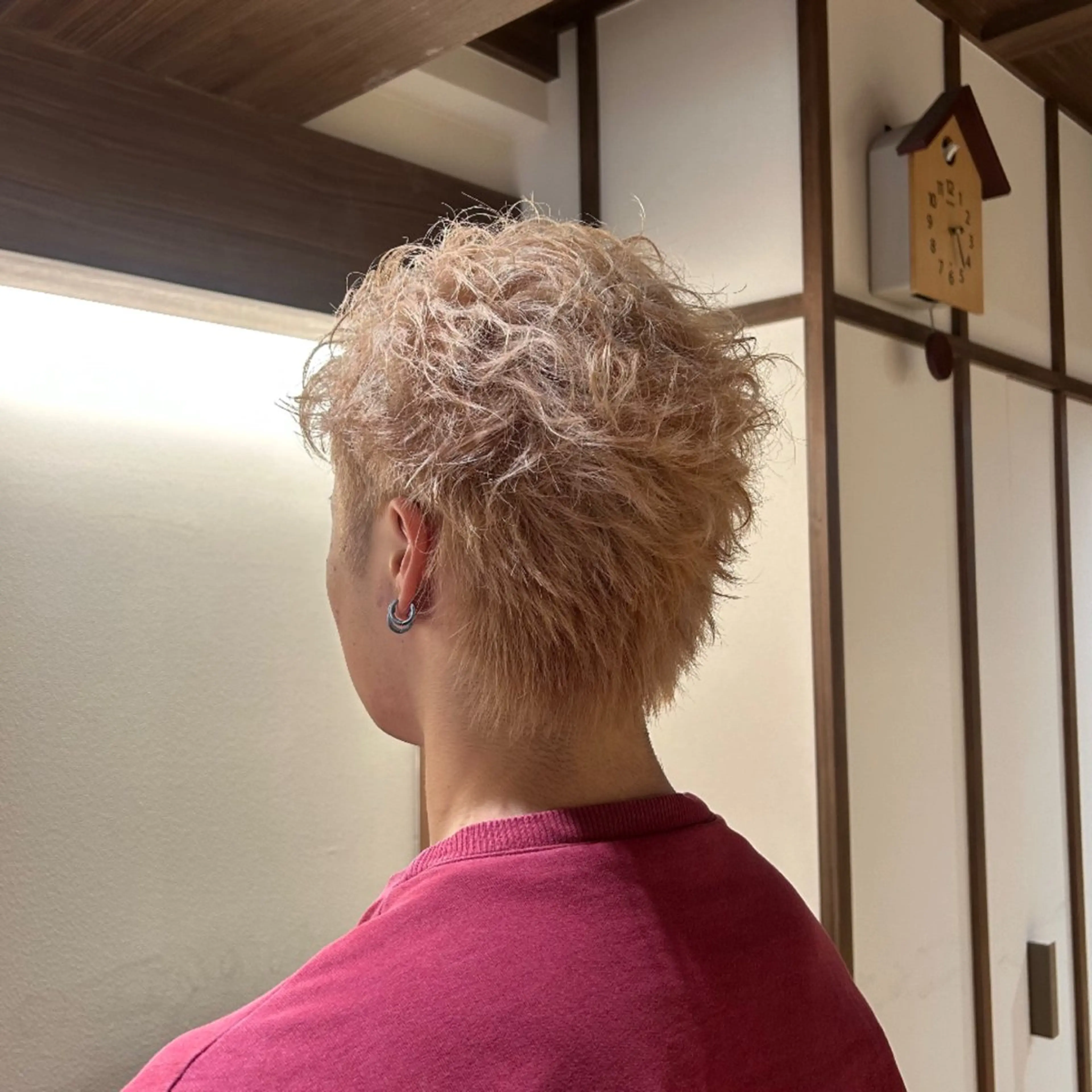 ショート カラー [透明感カラ ー🥣💕]高木愛理のヘアスタイル