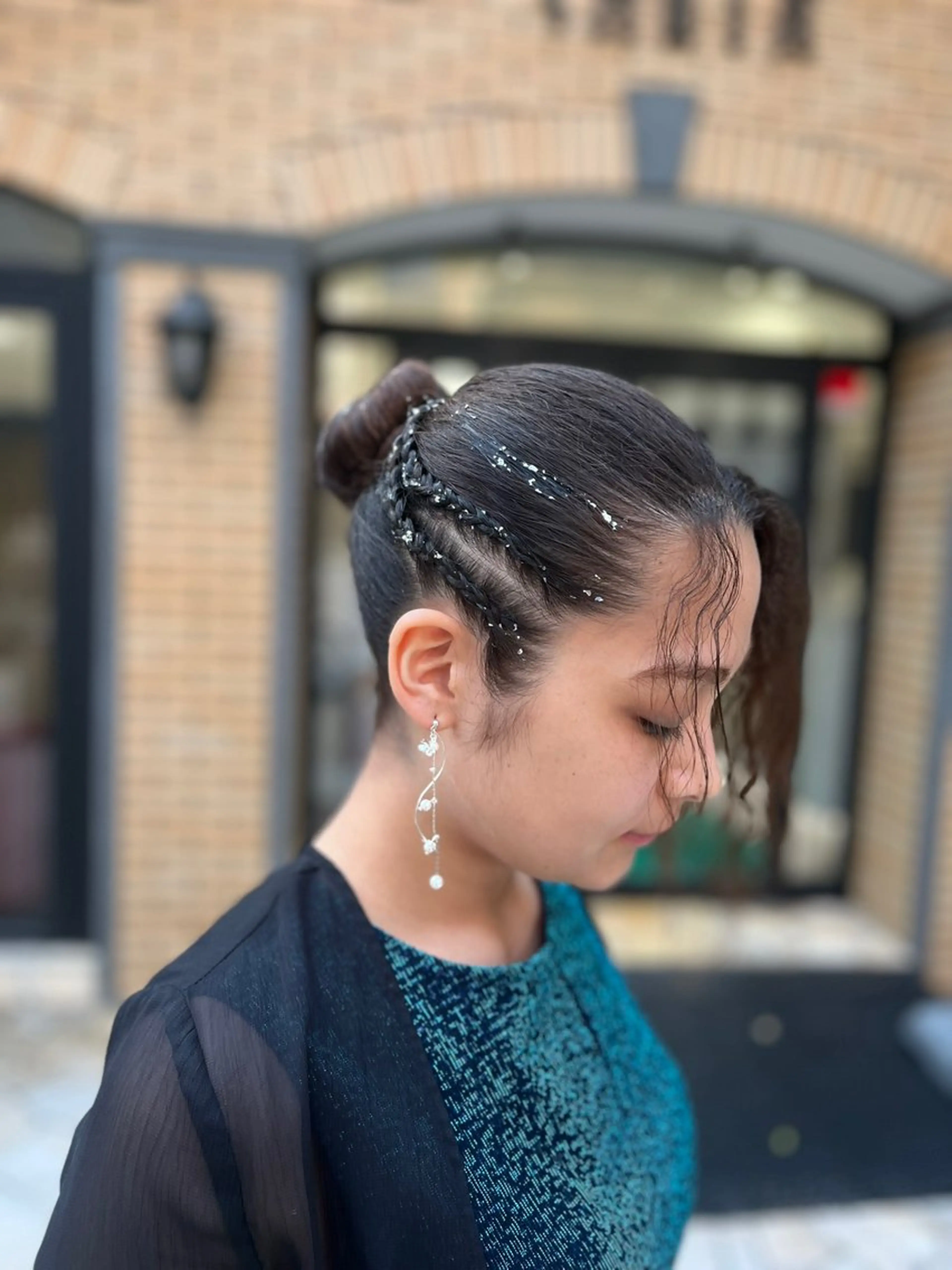 ヘアアレンジ 結婚式・ブライダル 推し活/パーティヘア ⭐️今田 水風🐰のヘアスタイル