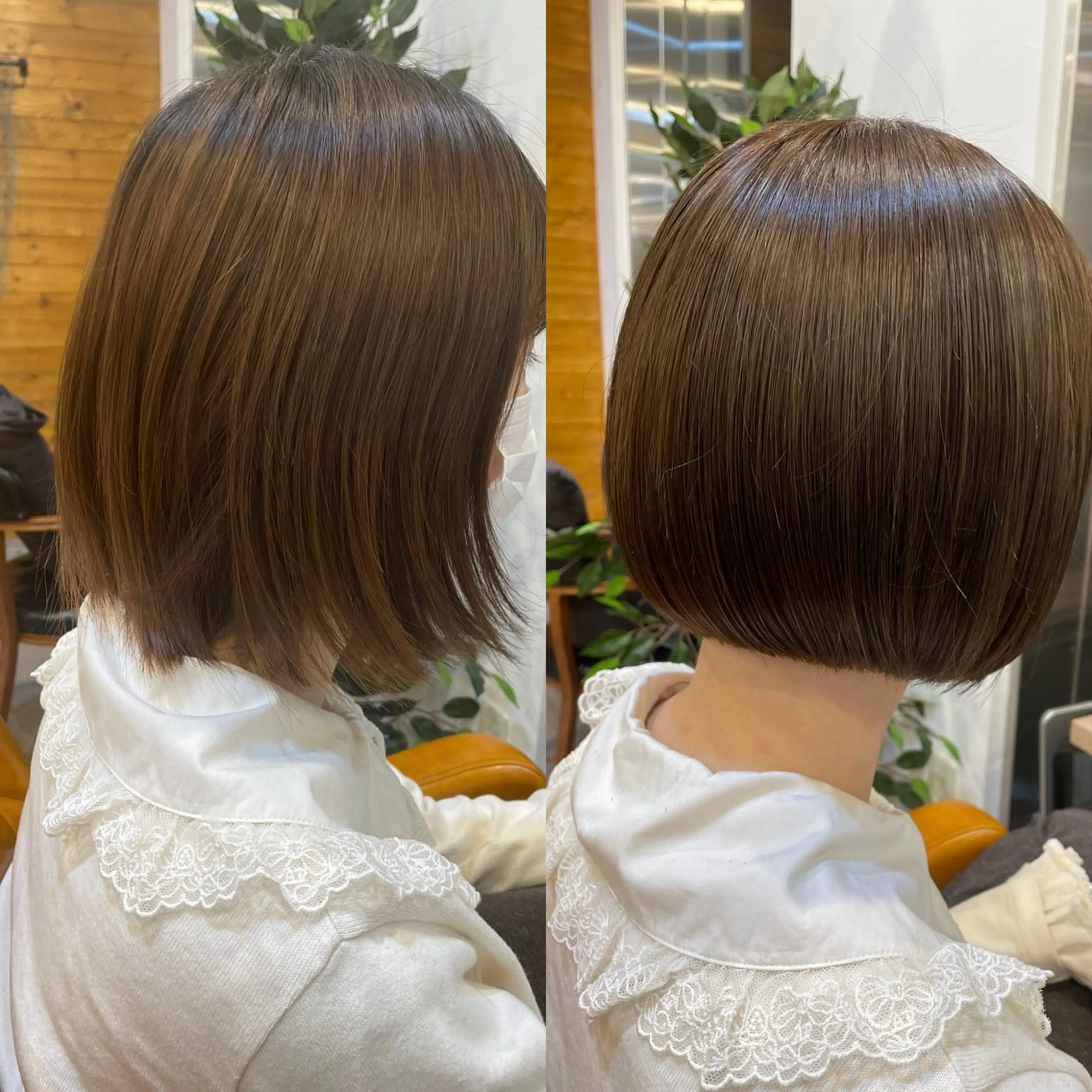 ミディアム カラー ボブ salon village  表参道所属・表参道/個室シェア サロン/中山優介のヘアスタイル