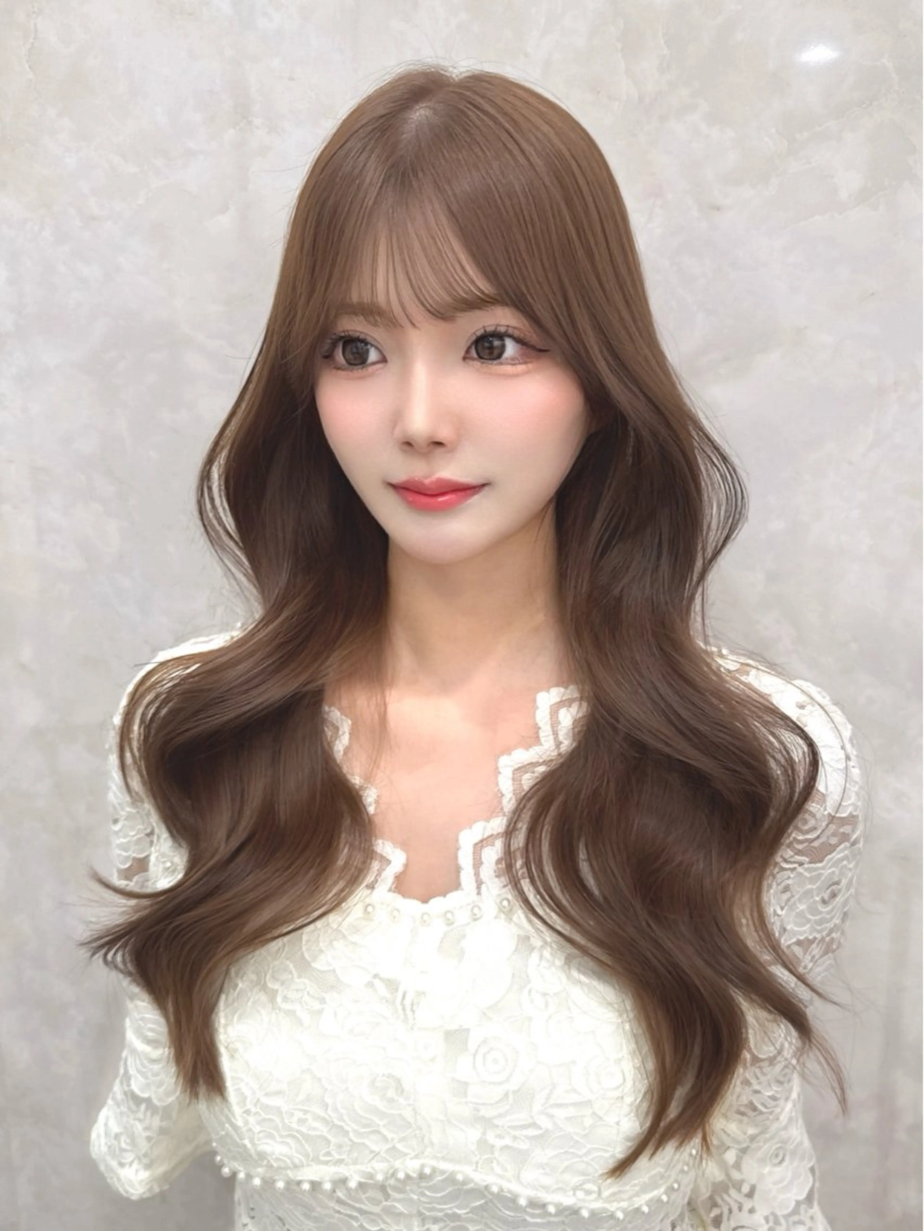 ロング カラー kaho /レイヤーカットのヘアスタイル