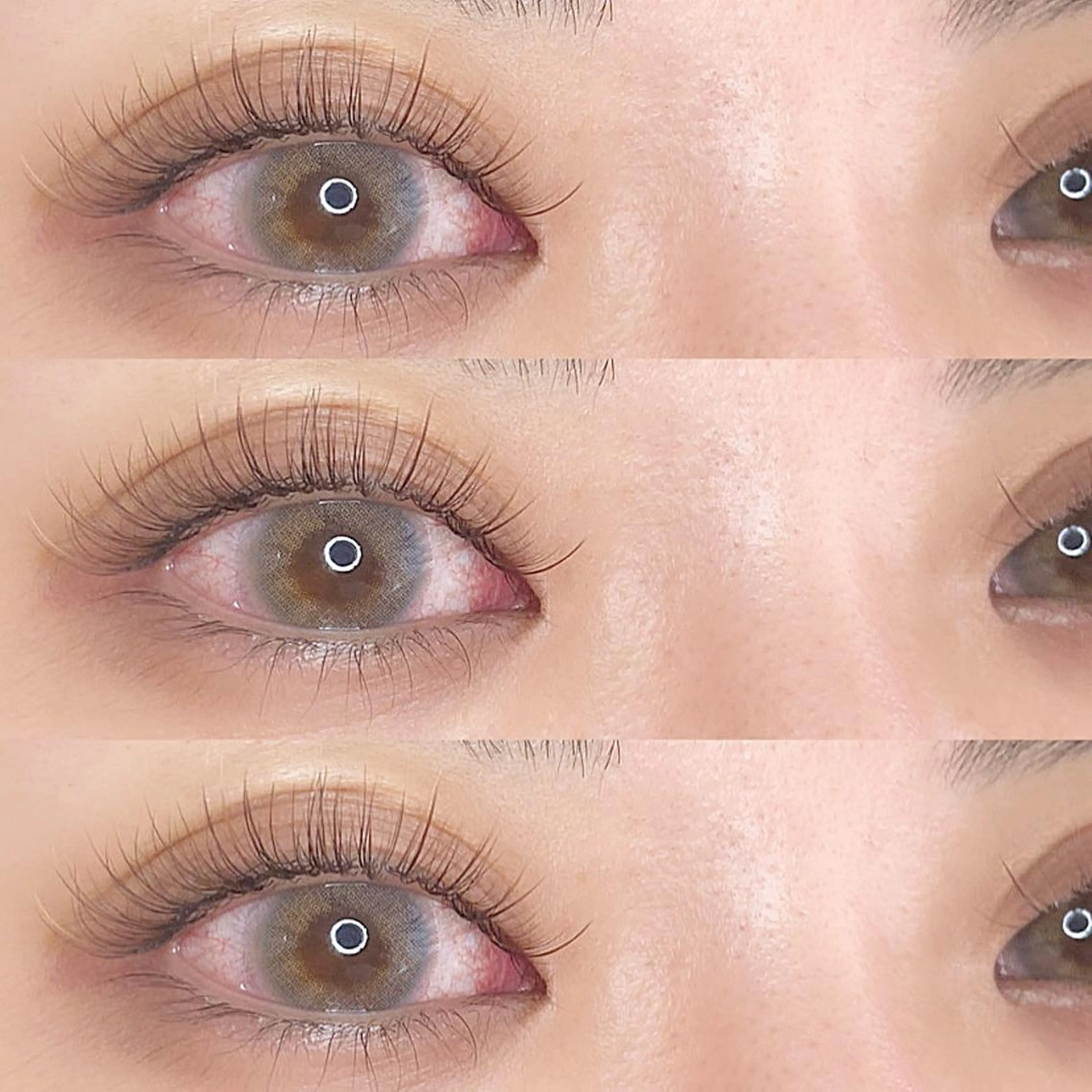 マツエク・マツパ カラーマツエク フラットラッシュ ボリュームラッシュ アイラッシュサロン エルアのマツエク・マツパデザイン