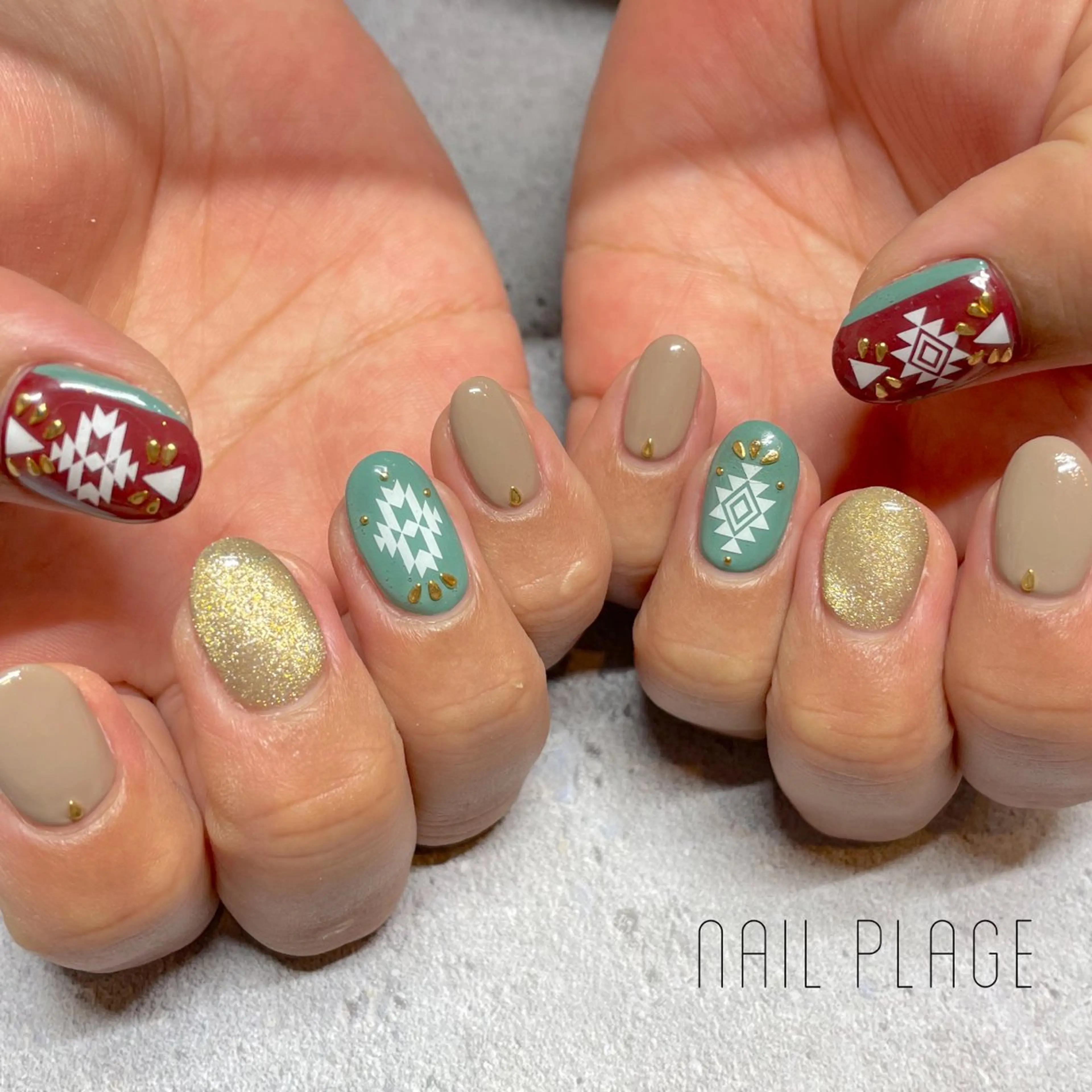 ネイル nail Plage Imai kanaのネイルデザイン