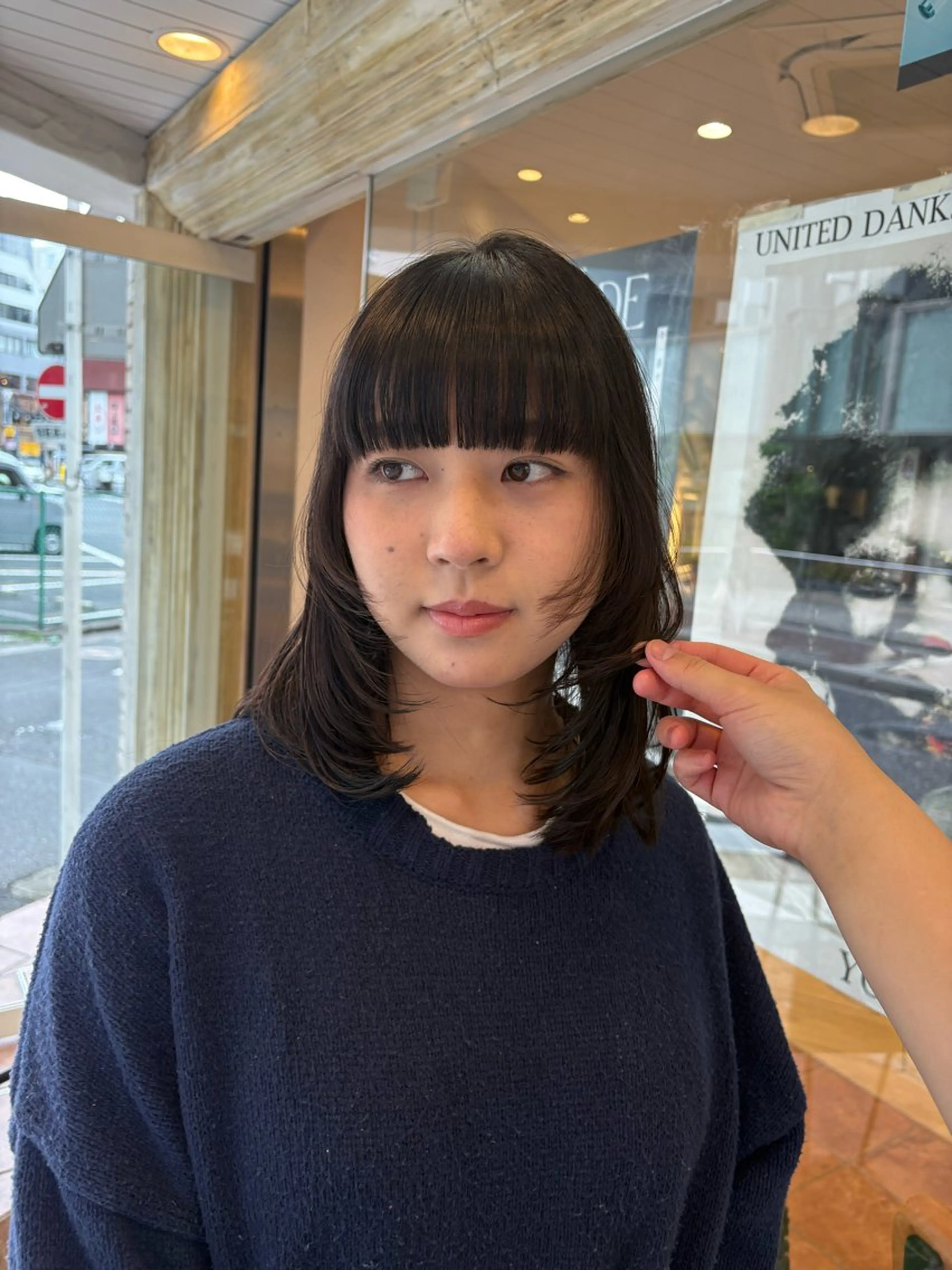 ミディアム 縮毛矯正 ☀️個性派/横浜パ ーマ/暖色/ミミのヘアスタイル