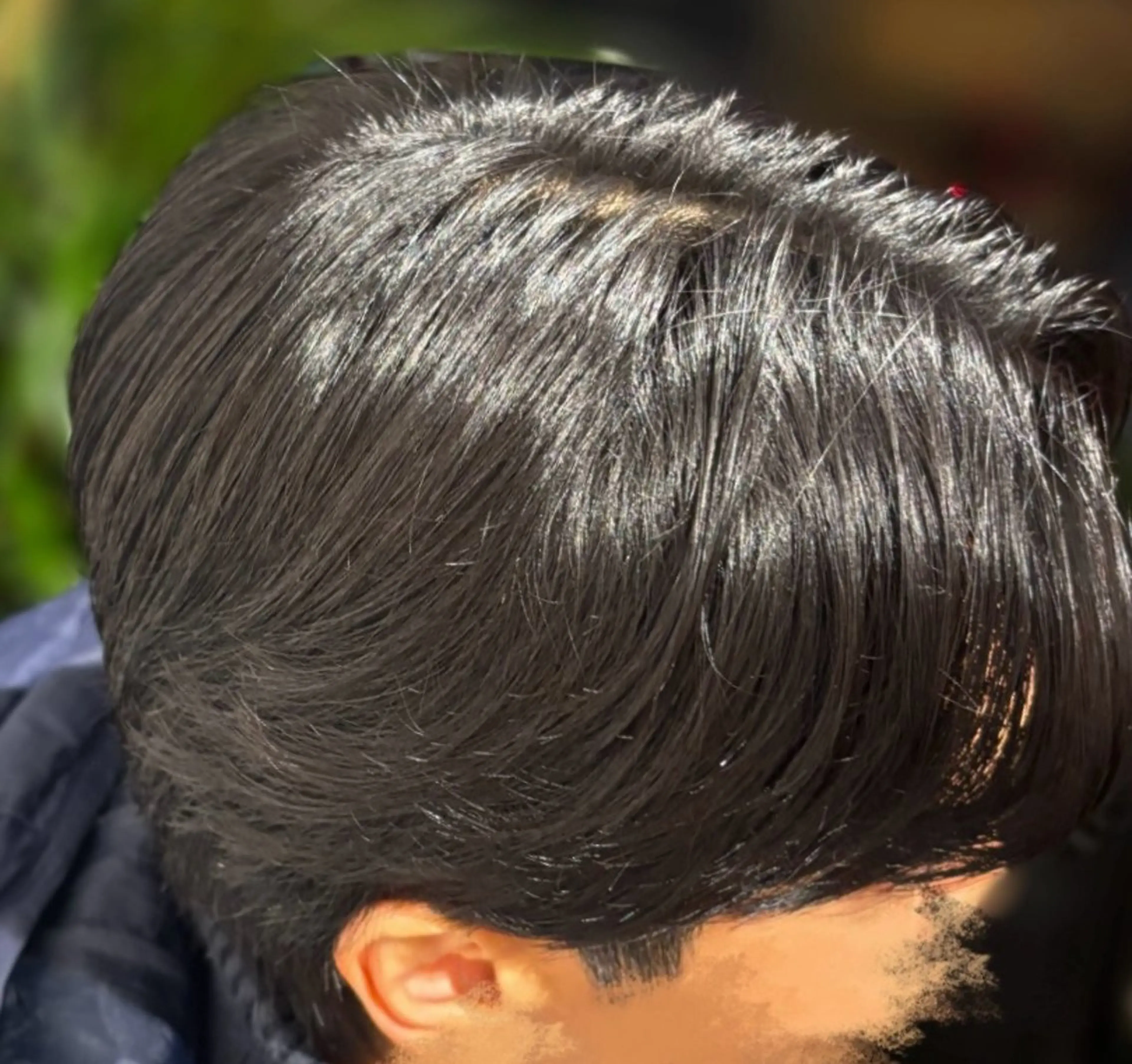 メンズ センターパート カット RYU/メンズ /センターパートのヘアスタイル