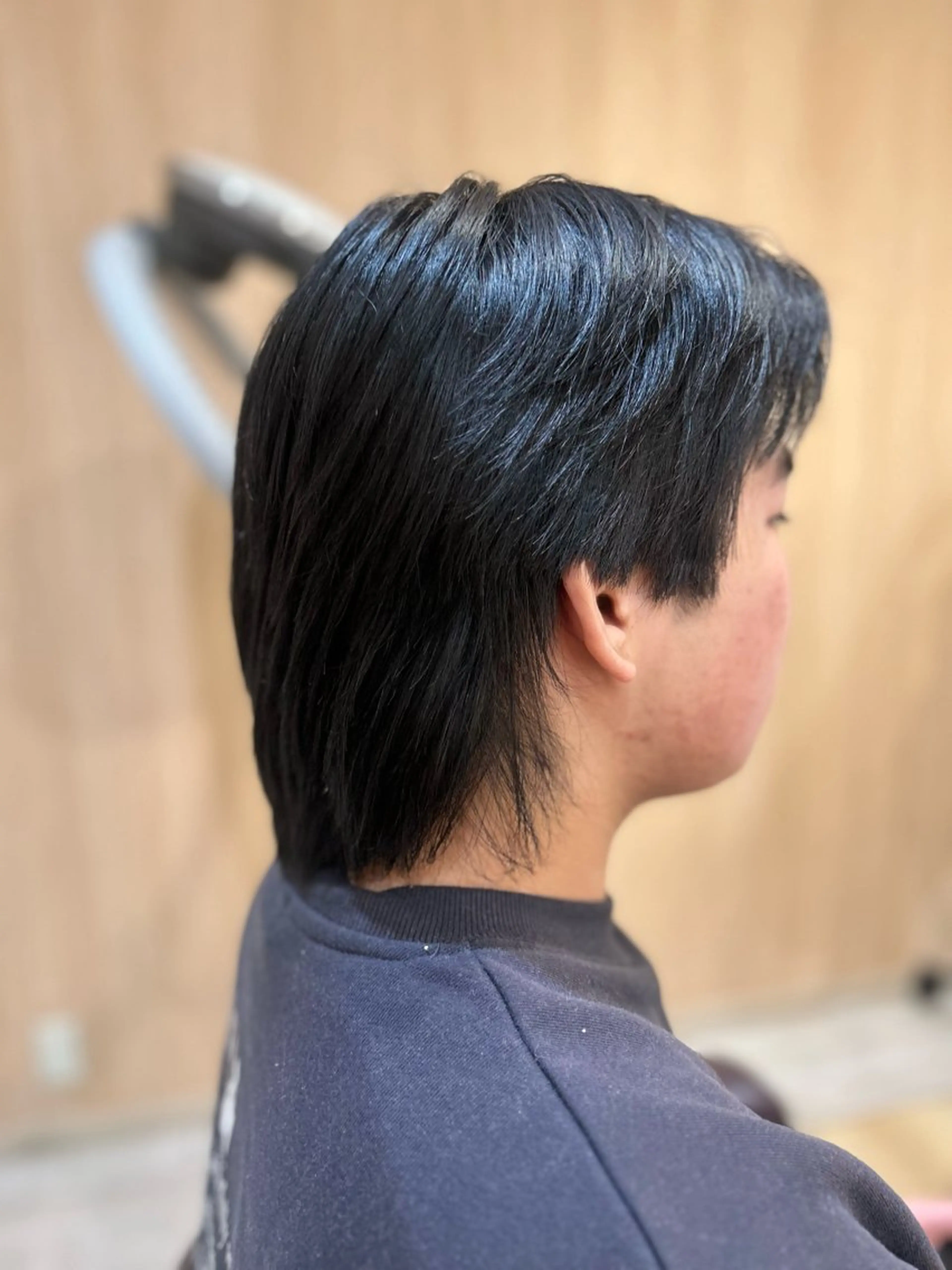 パーマ メンズ ダウンパーマ メンズパーマ 髪質改善 毛流れ 癖毛カット/ 英山明未のヘアスタイル