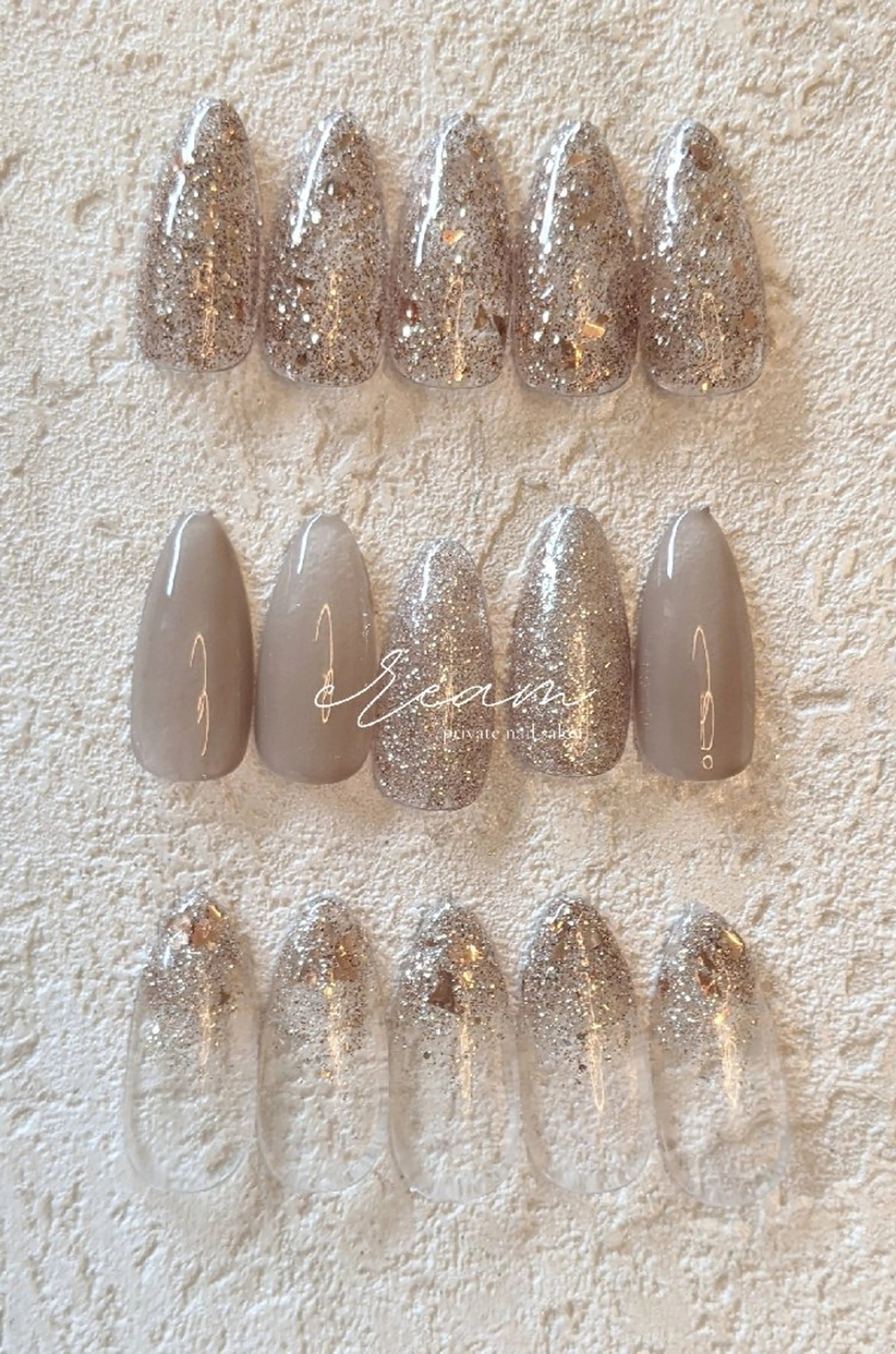 ネイル ラメ(グリッター) ワンカラーネイル ハンドネイル cream. nailのネイルデザイン