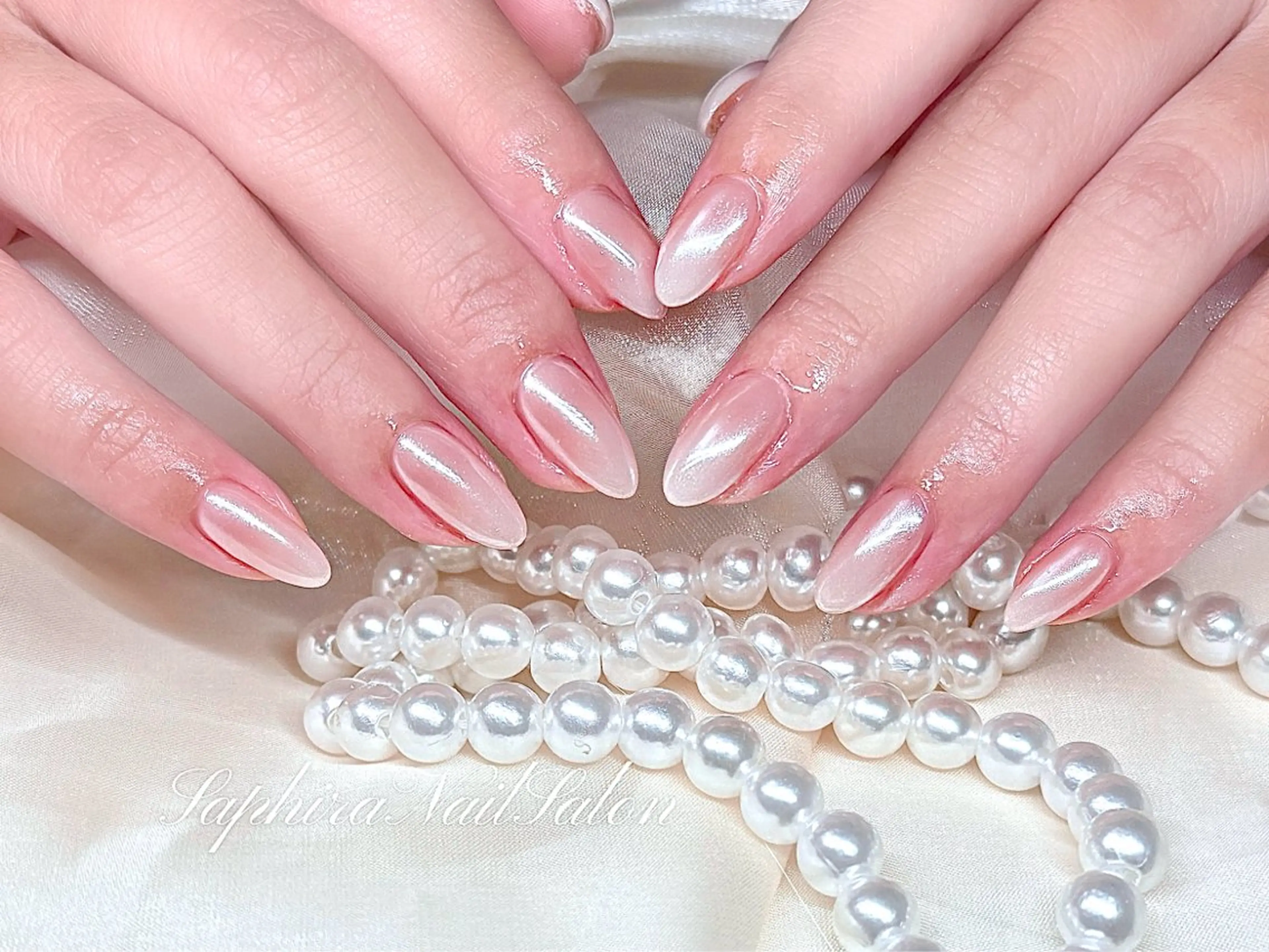 カラー ハンドネイル Saphiraネイル サロン錦糸町のネイルデザイン