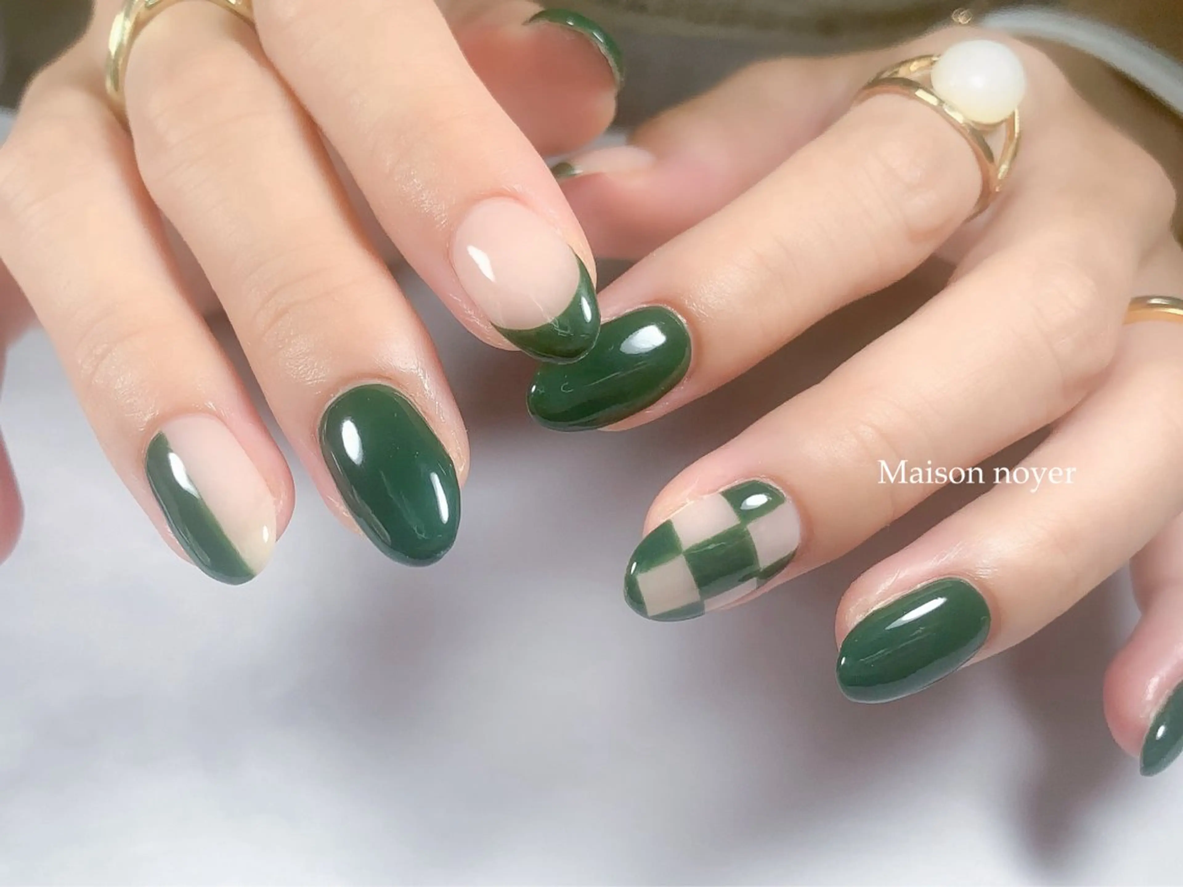 ネイル ハンドネイル Maison noyerのネイルデザイン