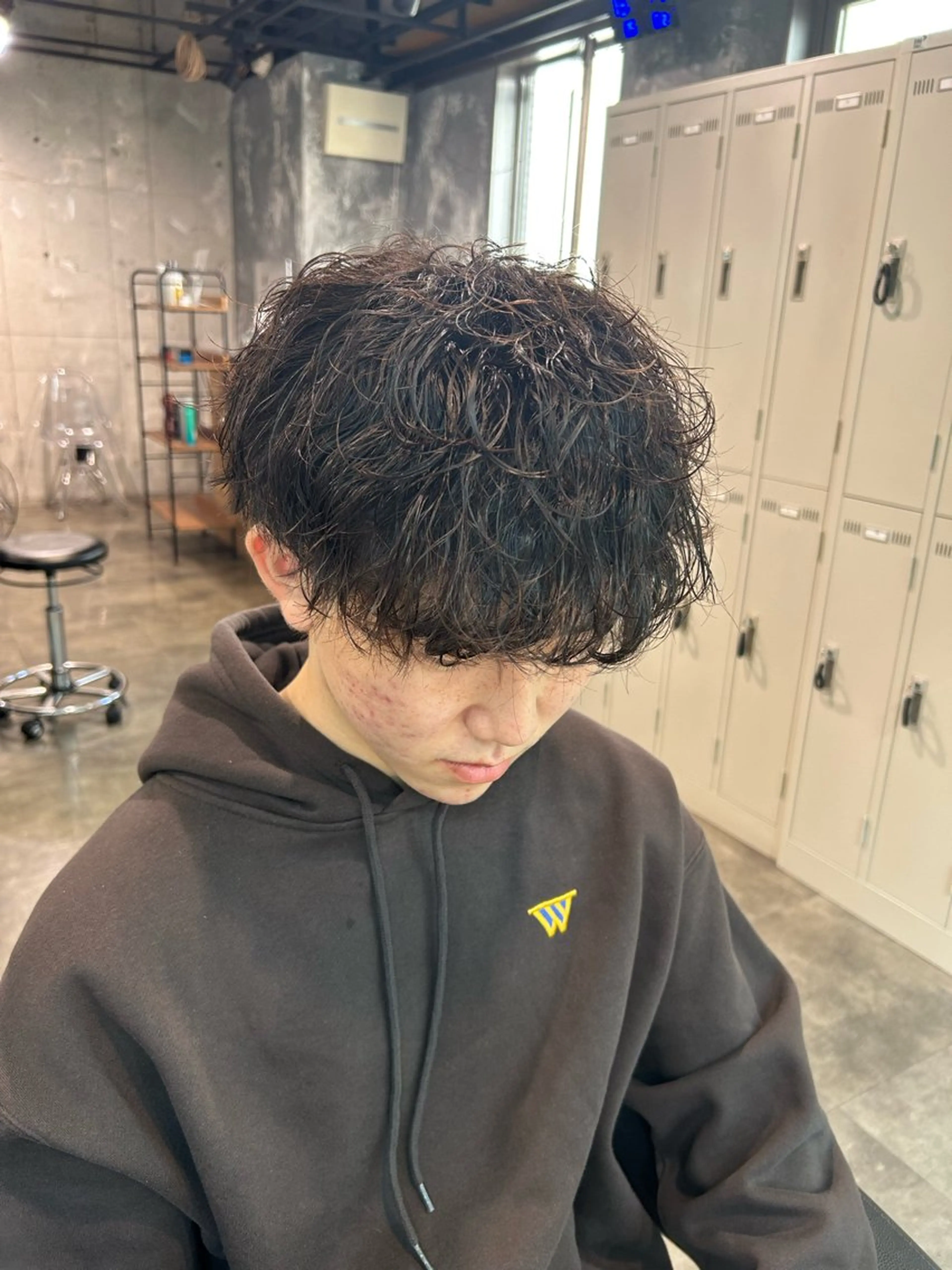 メンズ メンズパーマ メンズ特化美容師 💠チナツのヘアスタイル