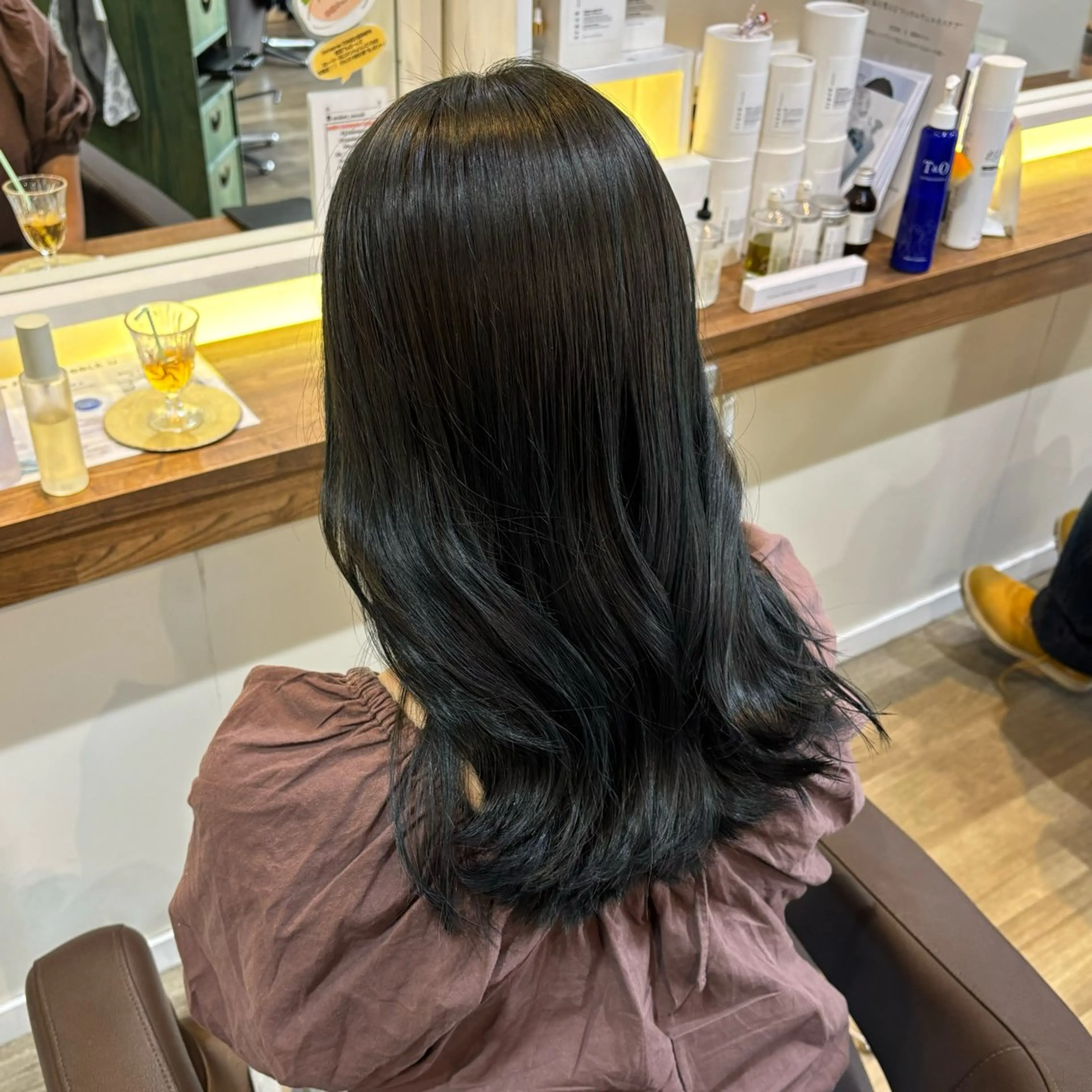 ミディアム ヘアカラー 🎀ハイトーン/ 艶カラー/夕月🎀のヘアスタイル