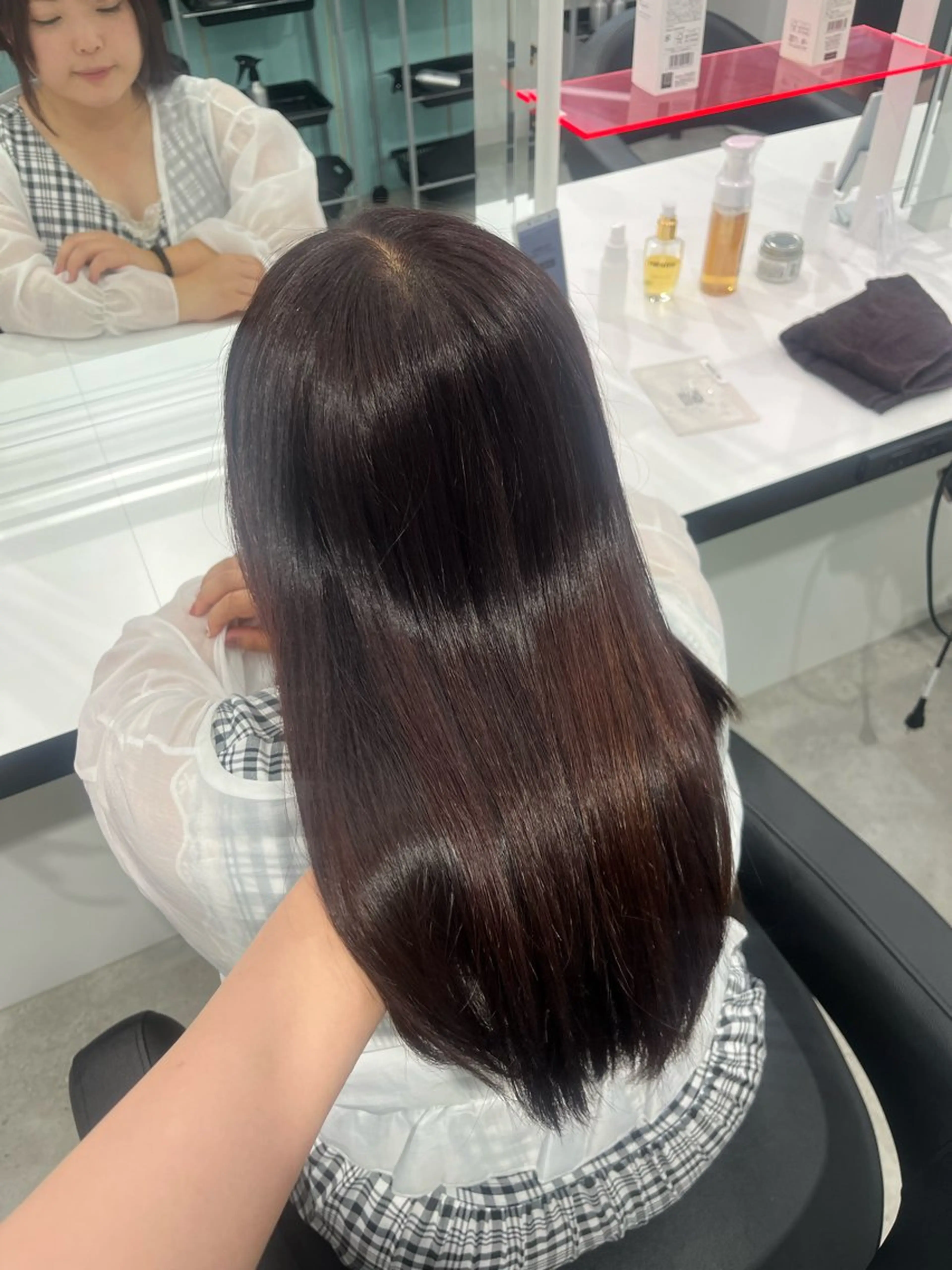 ロング カラー みう/仙台/暖色/ 艶髪/顔周りカット/のヘアスタイル