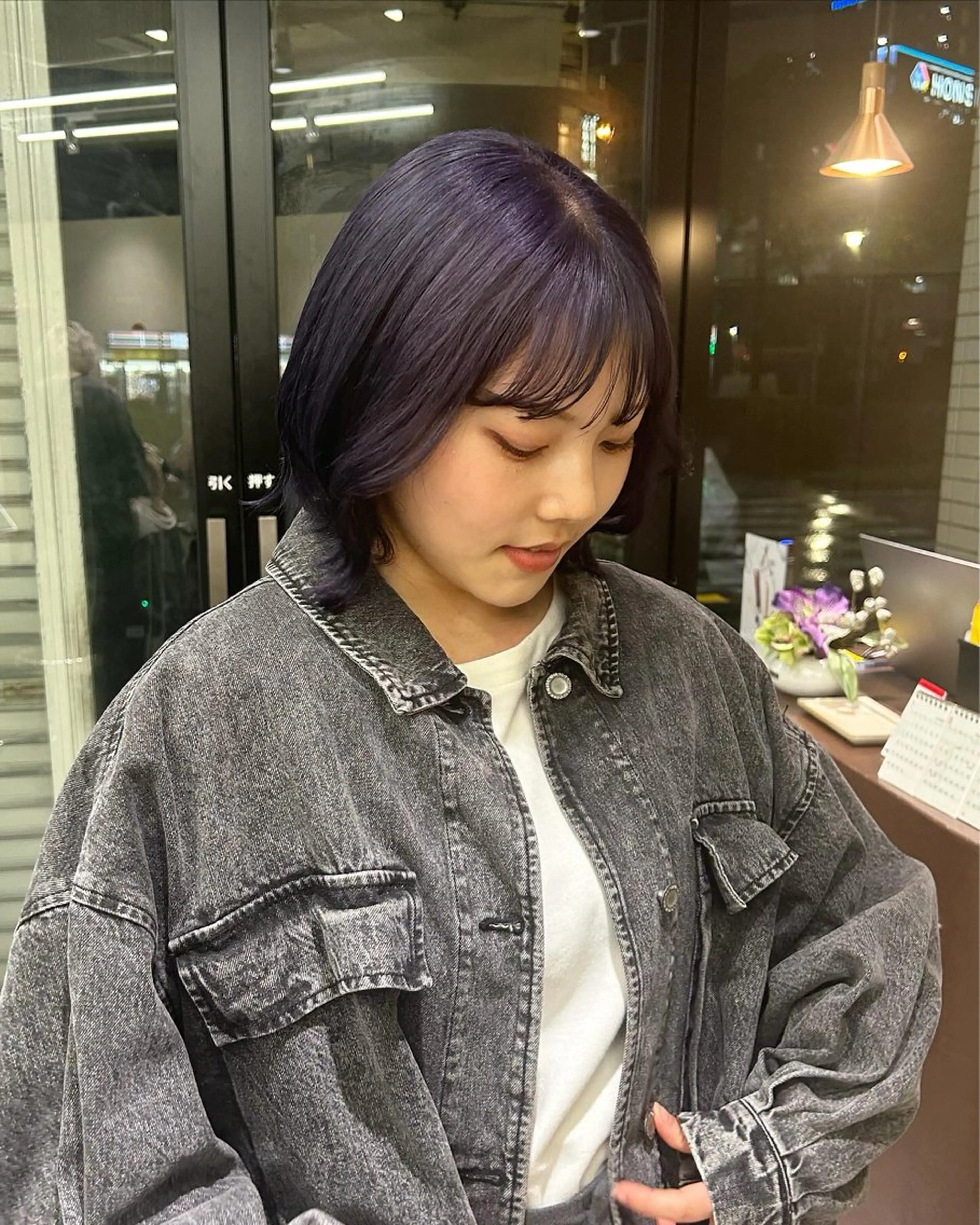 ショート カラー 寺澤 花梨のヘアスタイル