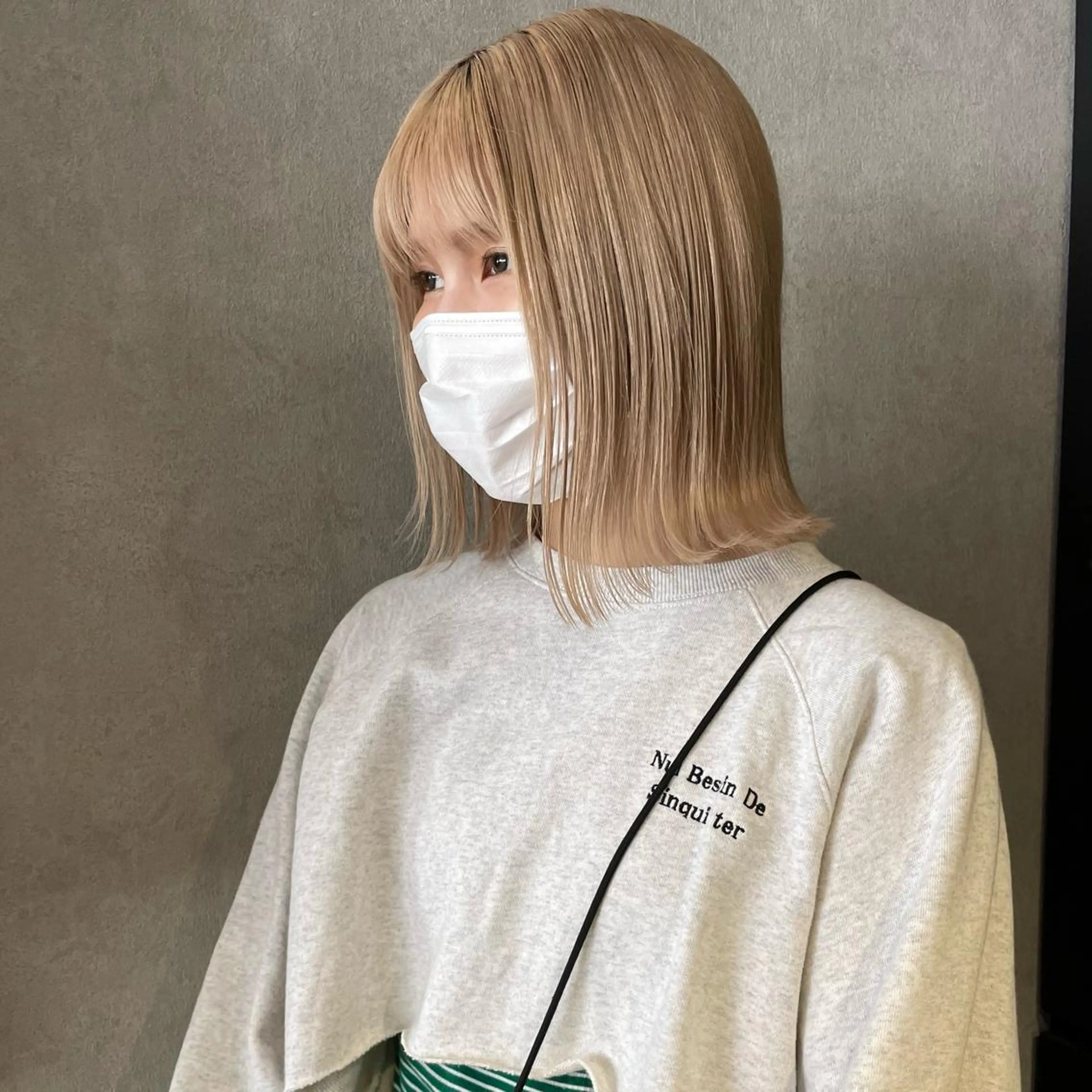 カラー ブリーチ ヘアアレンジ/ 暖色🩵hazukiのヘアスタイル