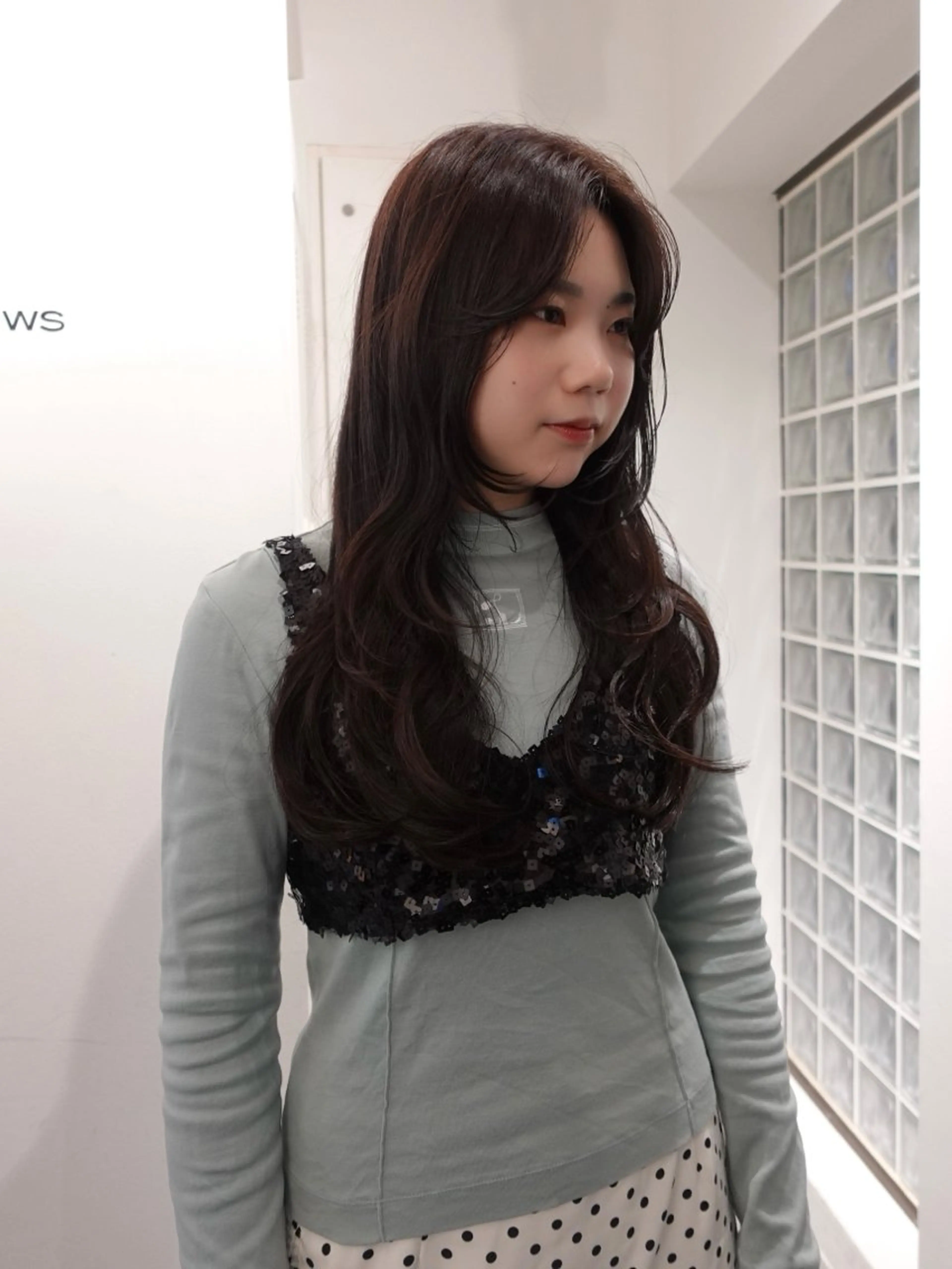 ロング カラー ヘアアレンジ 伸ばしかけ カット ヘアカラー トリートメント mina 🌷のヘアスタイル