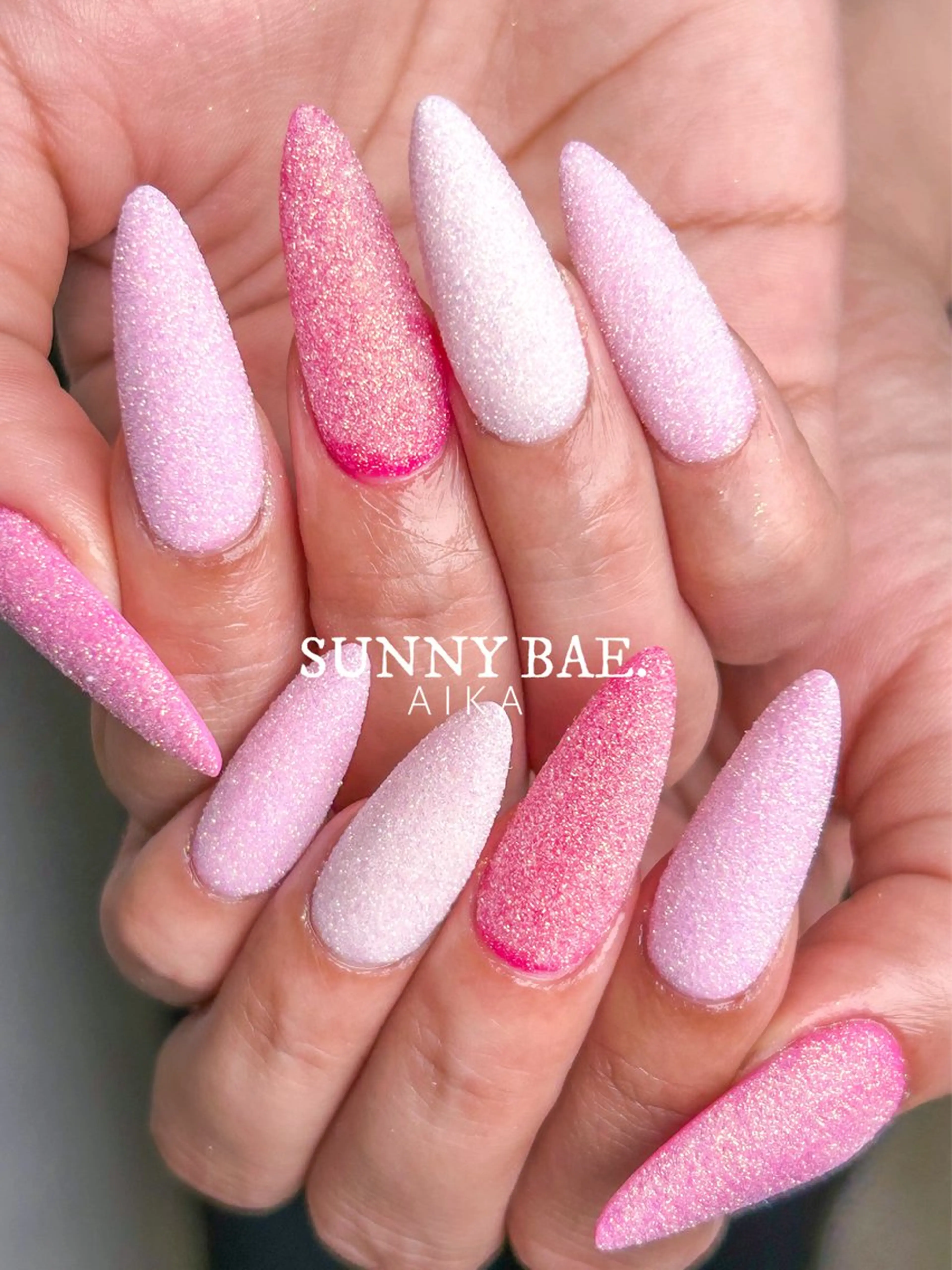 ネイル ロングネイル スカルプネイル Made By AIKAのネイルデザイン