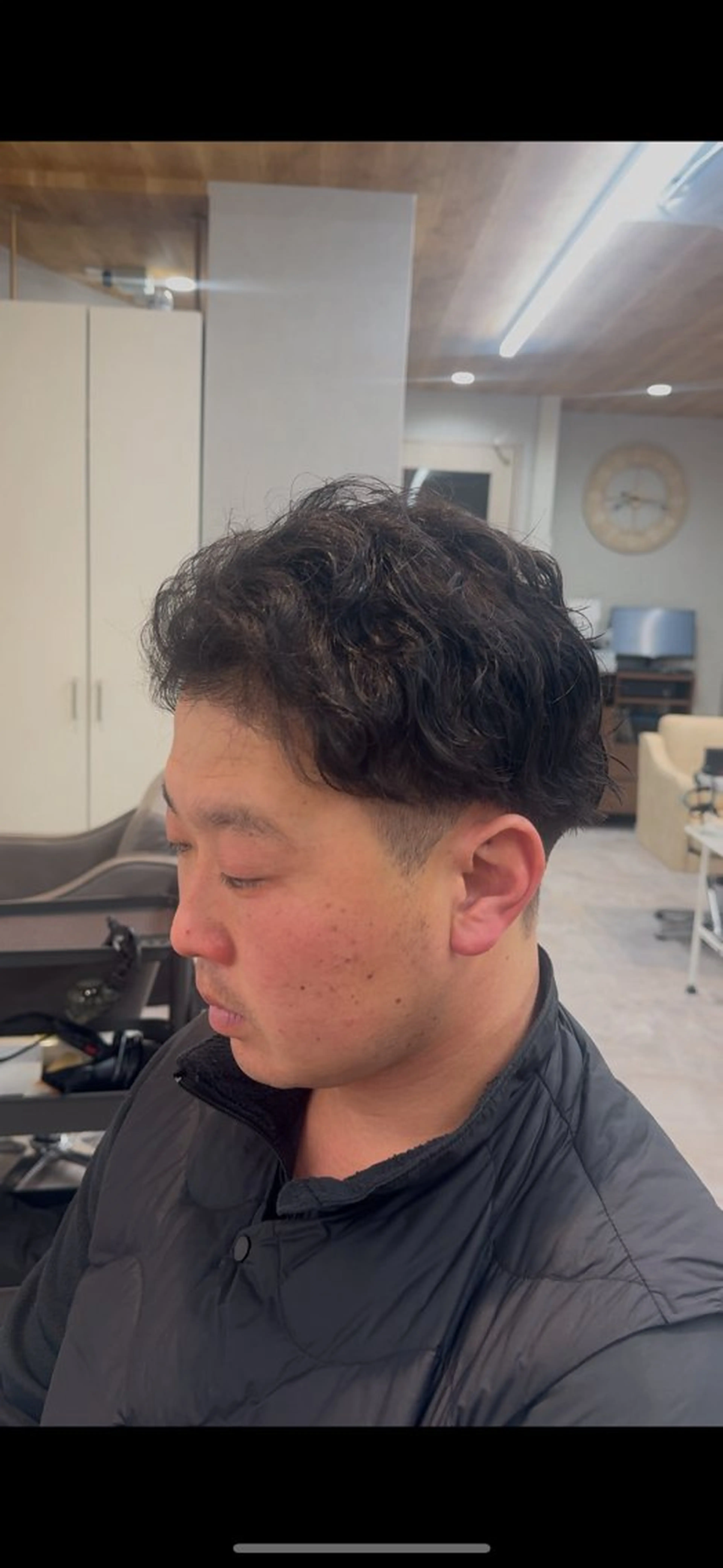 パーマ メンズ カット ヘアカラー ヘッドスパ A BY WHO あおきのヘアスタイル