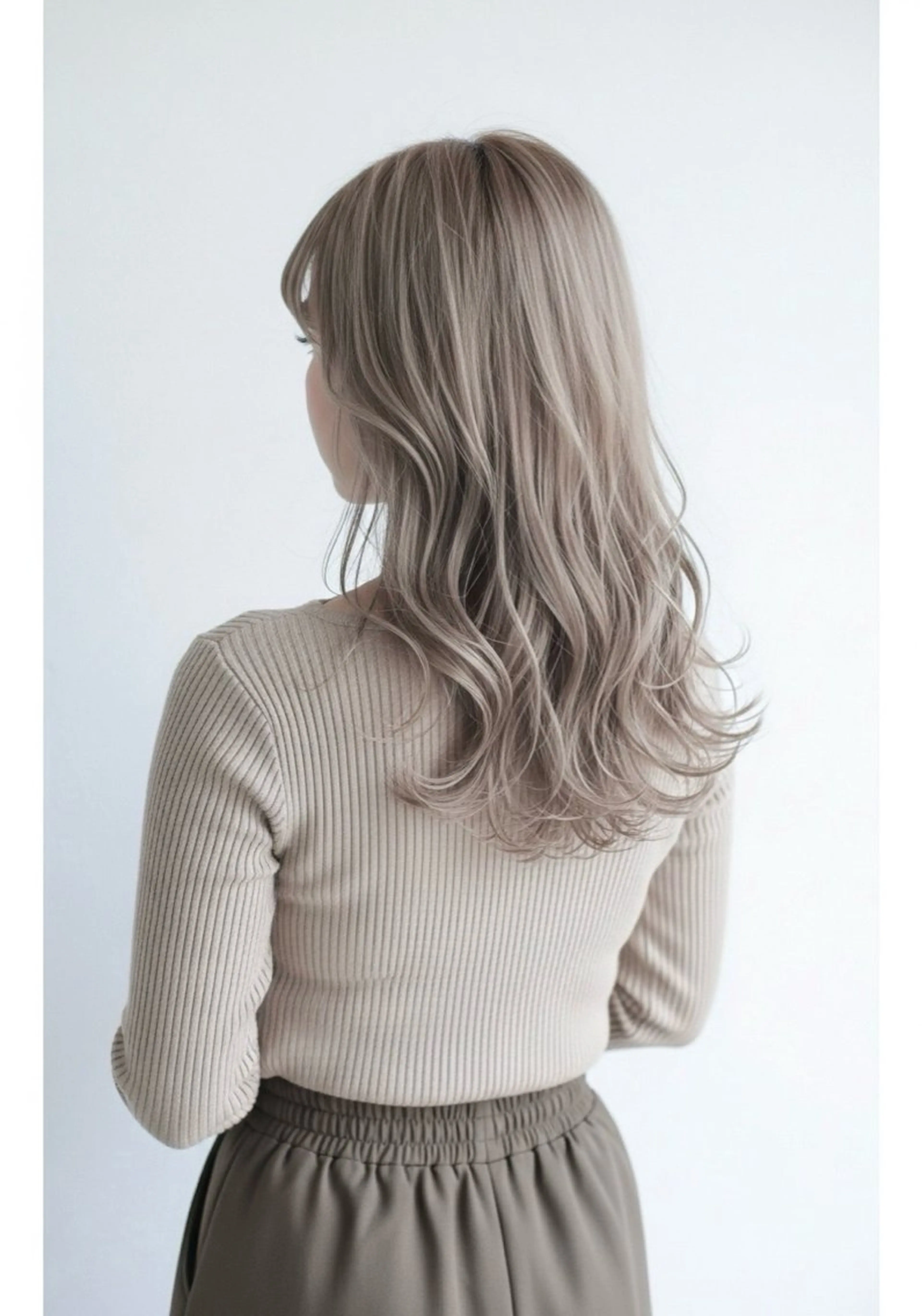 ロング 橋本 茉保のヘアスタイル