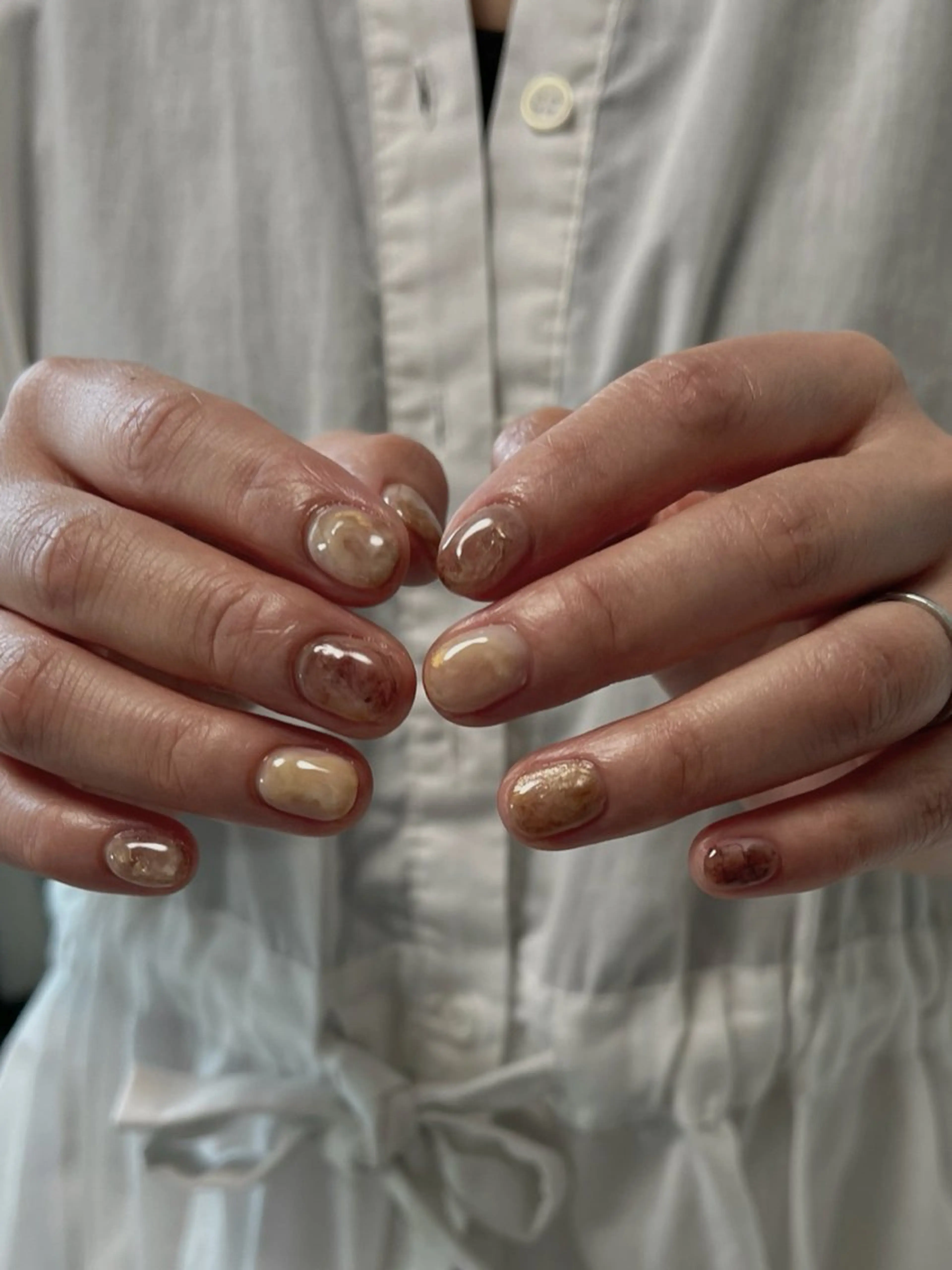 ネイル ハンドネイル ハンドケア nail salon una.のネイルデザイン