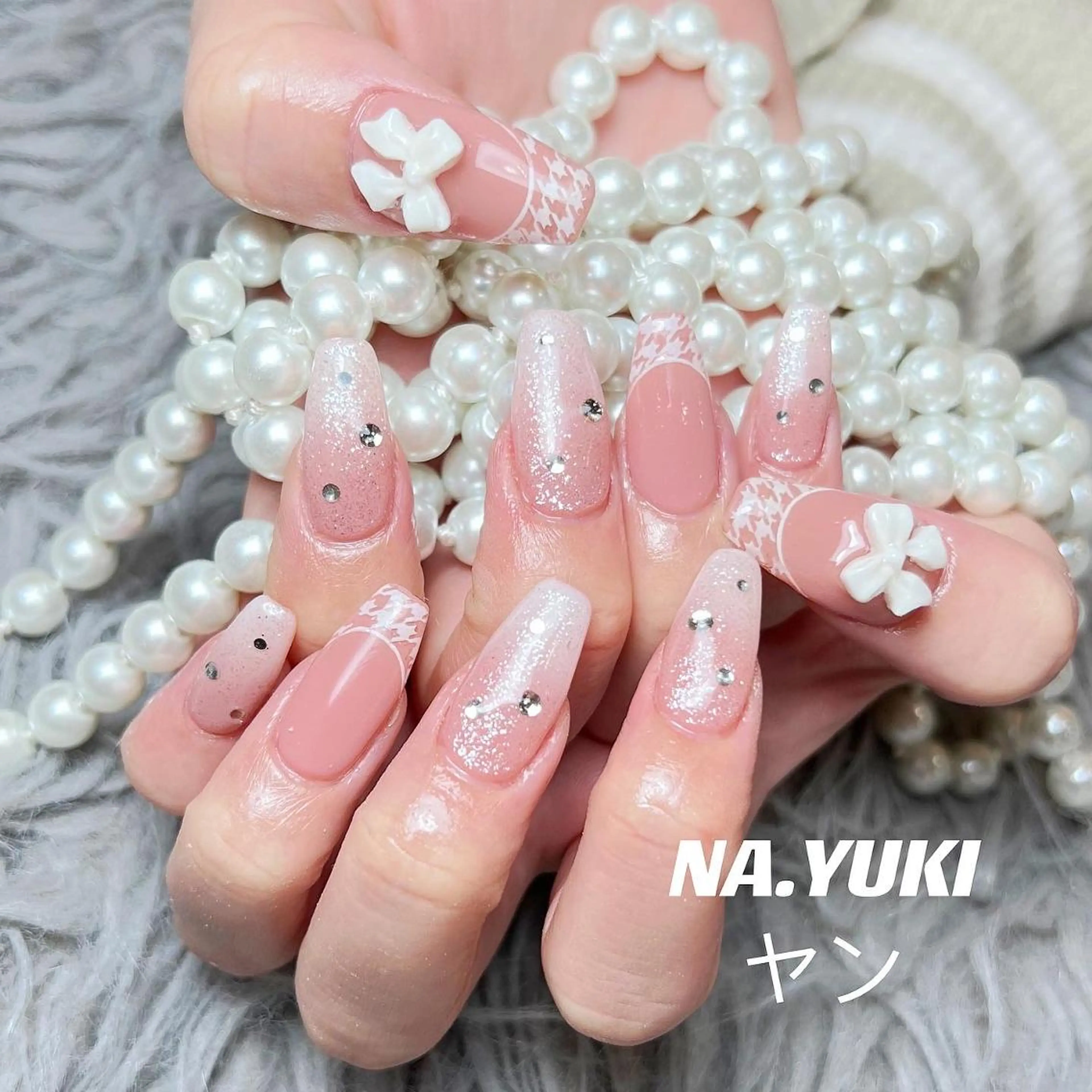ネイル ハンドネイル 🎀 moo~ 🎀のネイルデザイン