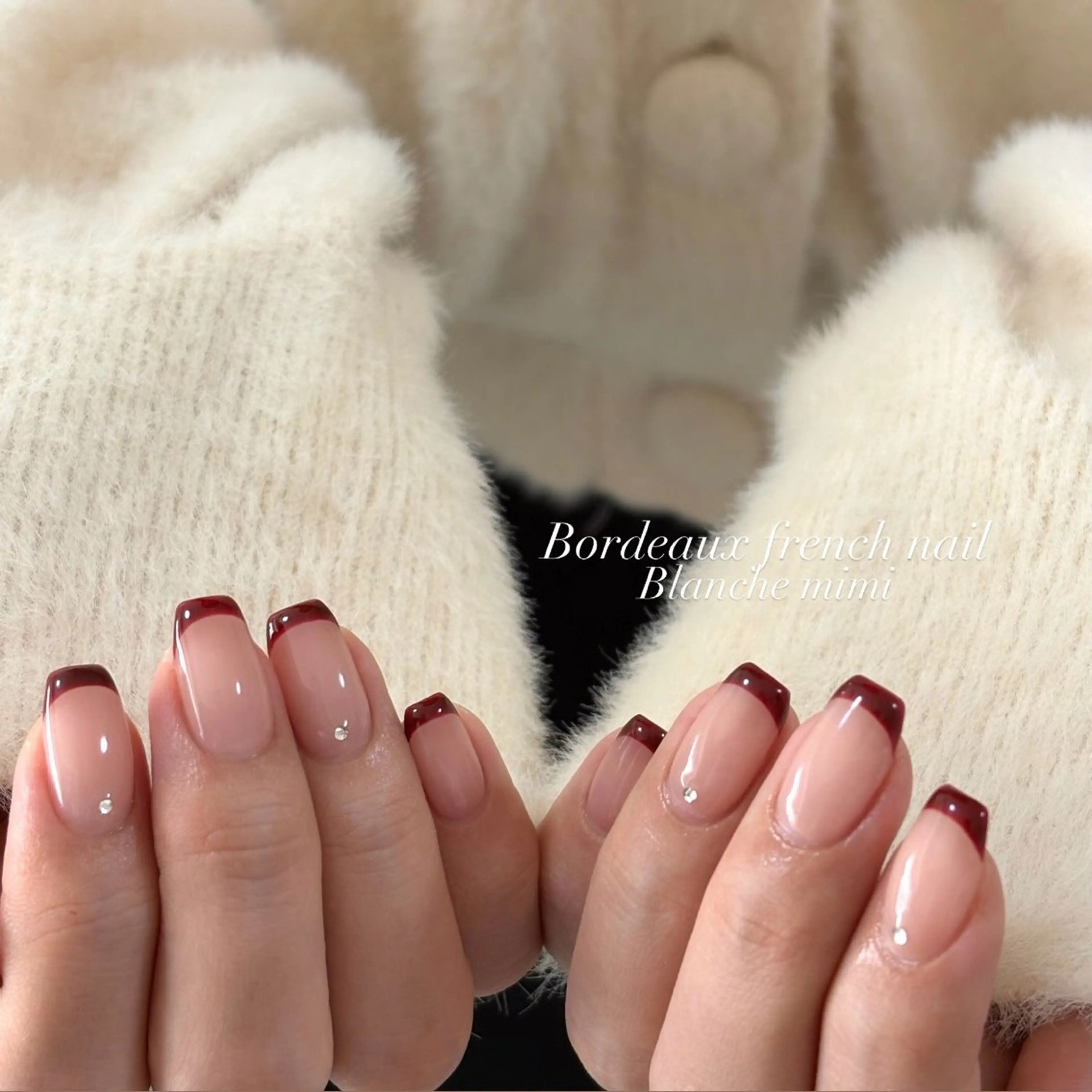 ネイル ハンドネイル Blanche mimi.u_aのネイルデザイン