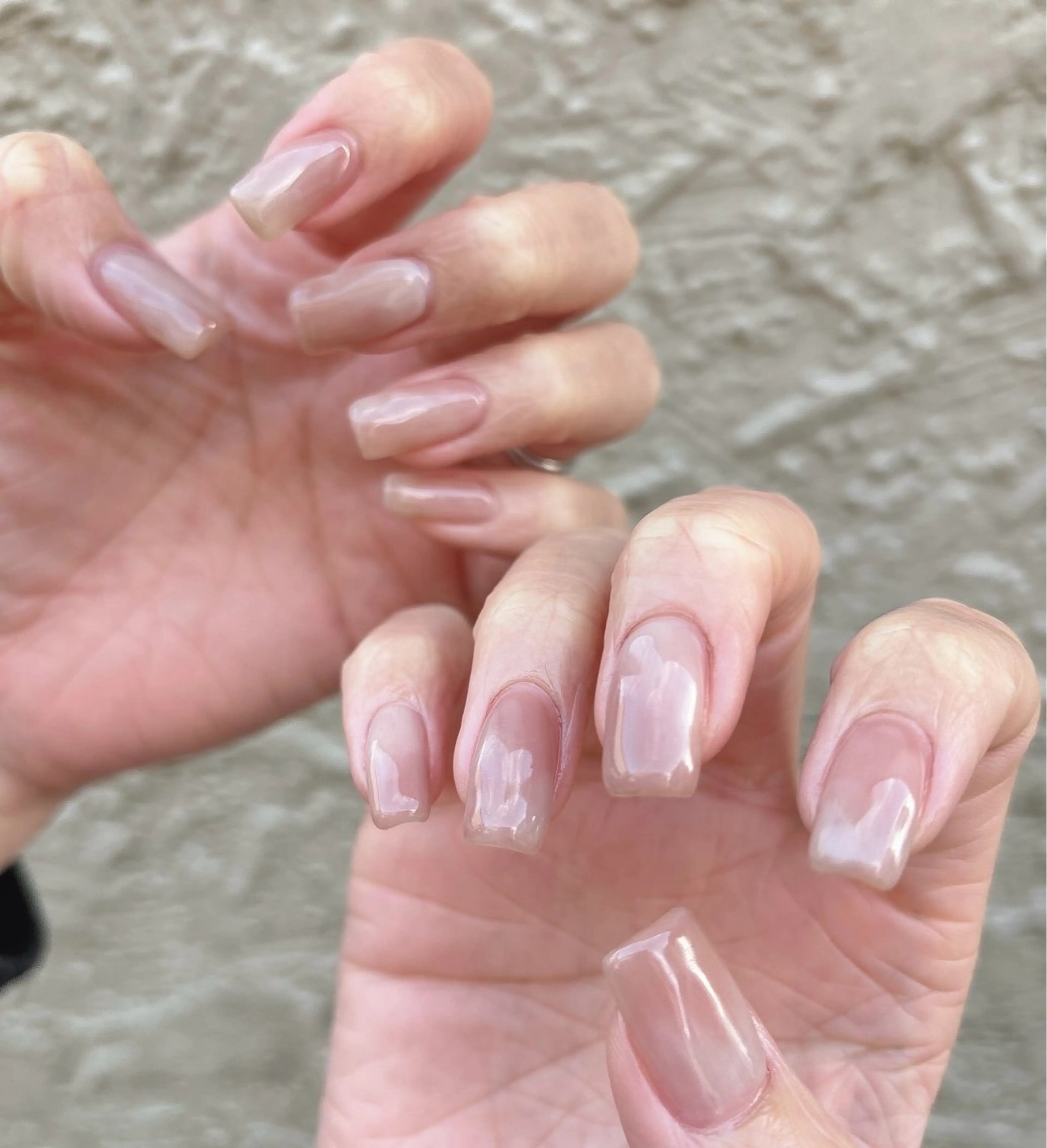 ネイル ニュアンスネイル シンプルネイル ハンドネイル nails 🎀meのネイルデザイン
