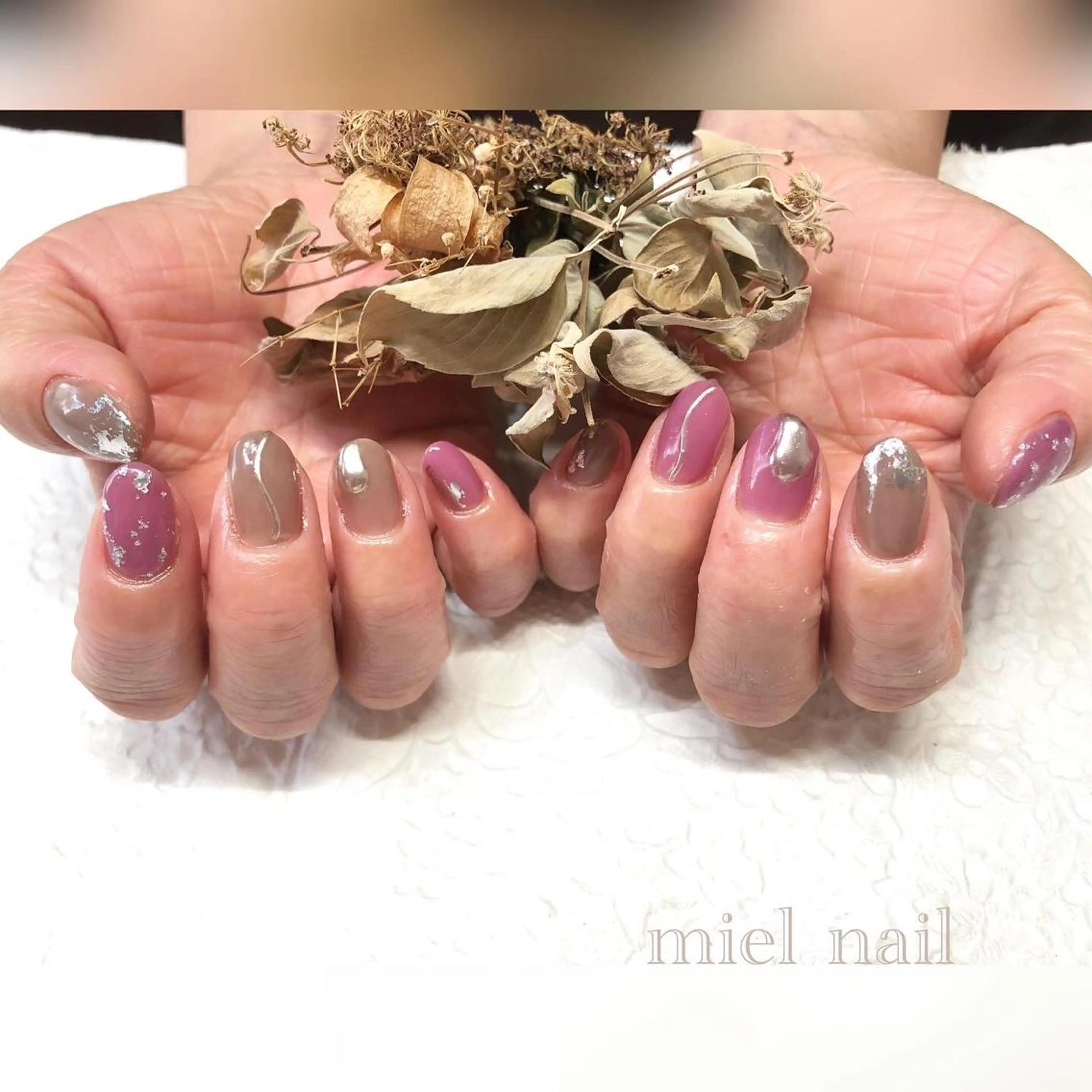 ネイル ハンドネイル miel nailのネイルデザイン