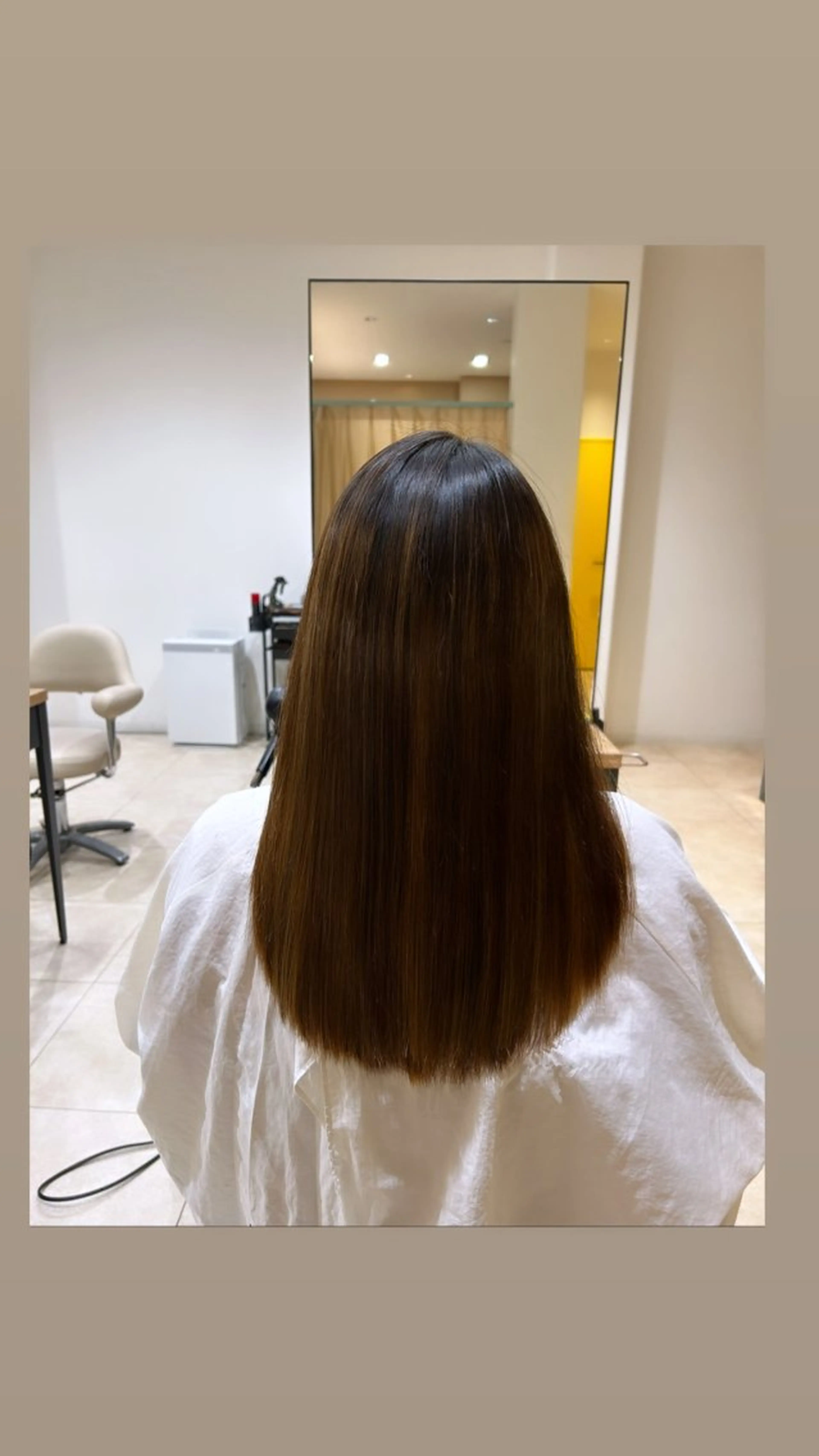 ロング VIVE counter所属・タナカ レイヤのヘアスタイル