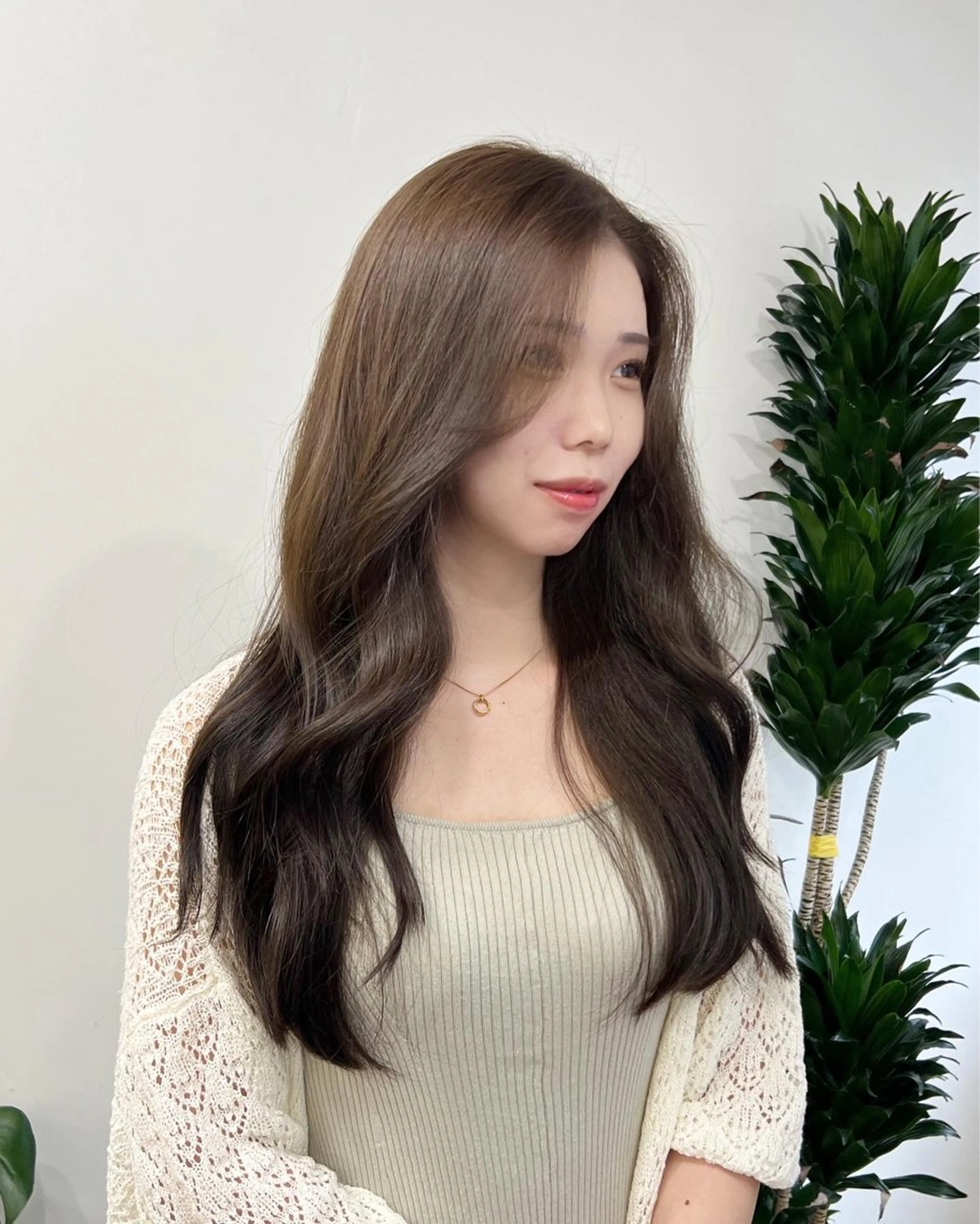 ロング カラー 韓国風ヘア 似合わせカット 小顔カット カット ヘアカラー トリートメント 渋谷レイヤーカット❌ 縮毛矯正専門/武田涼のヘアスタイル