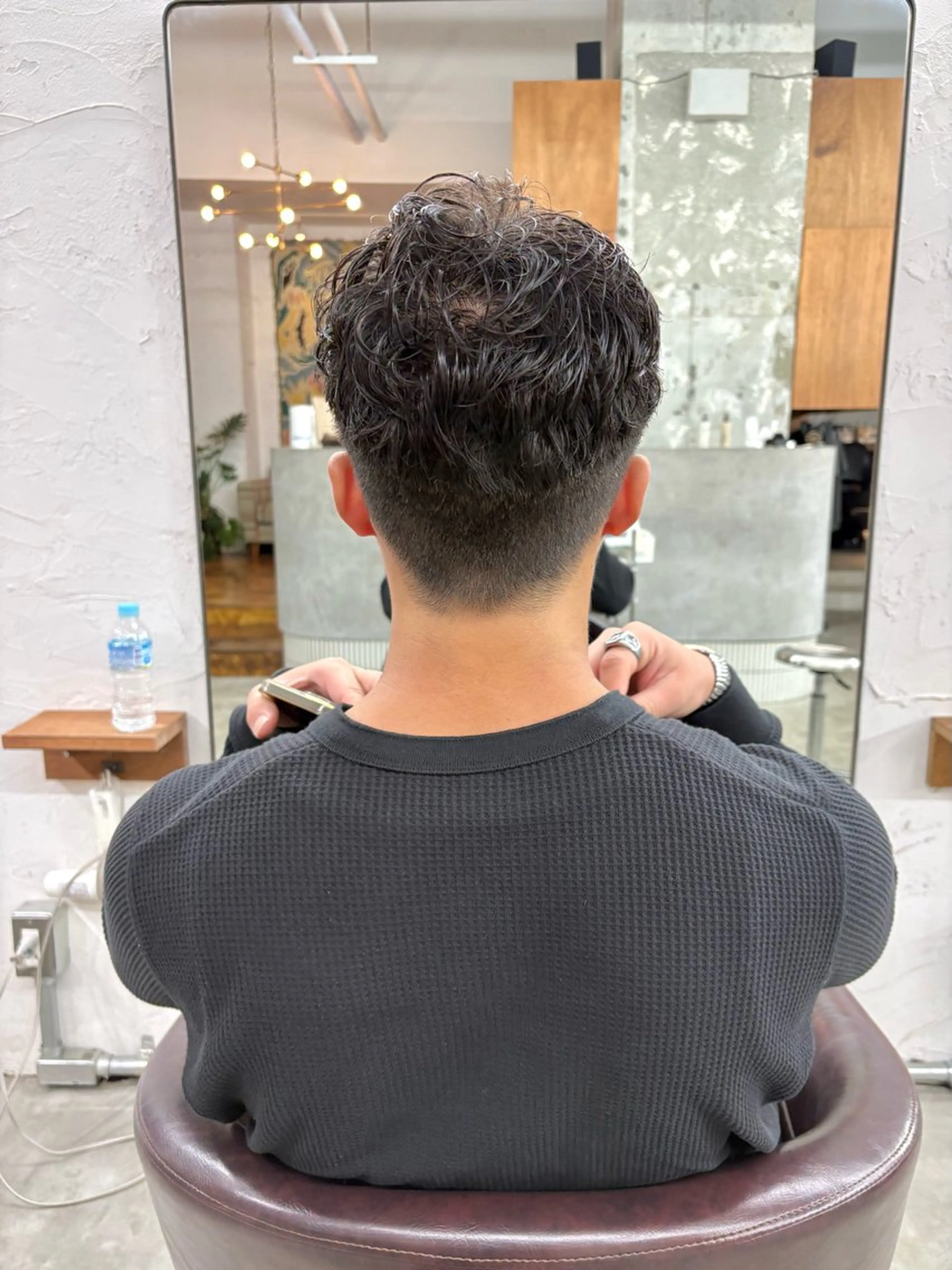 ショート パーマ メンズ メンズパーマ Apero【アペロ】所属・パーマ/暖色/ボブ イワタテ🇰🇷のヘアスタイル