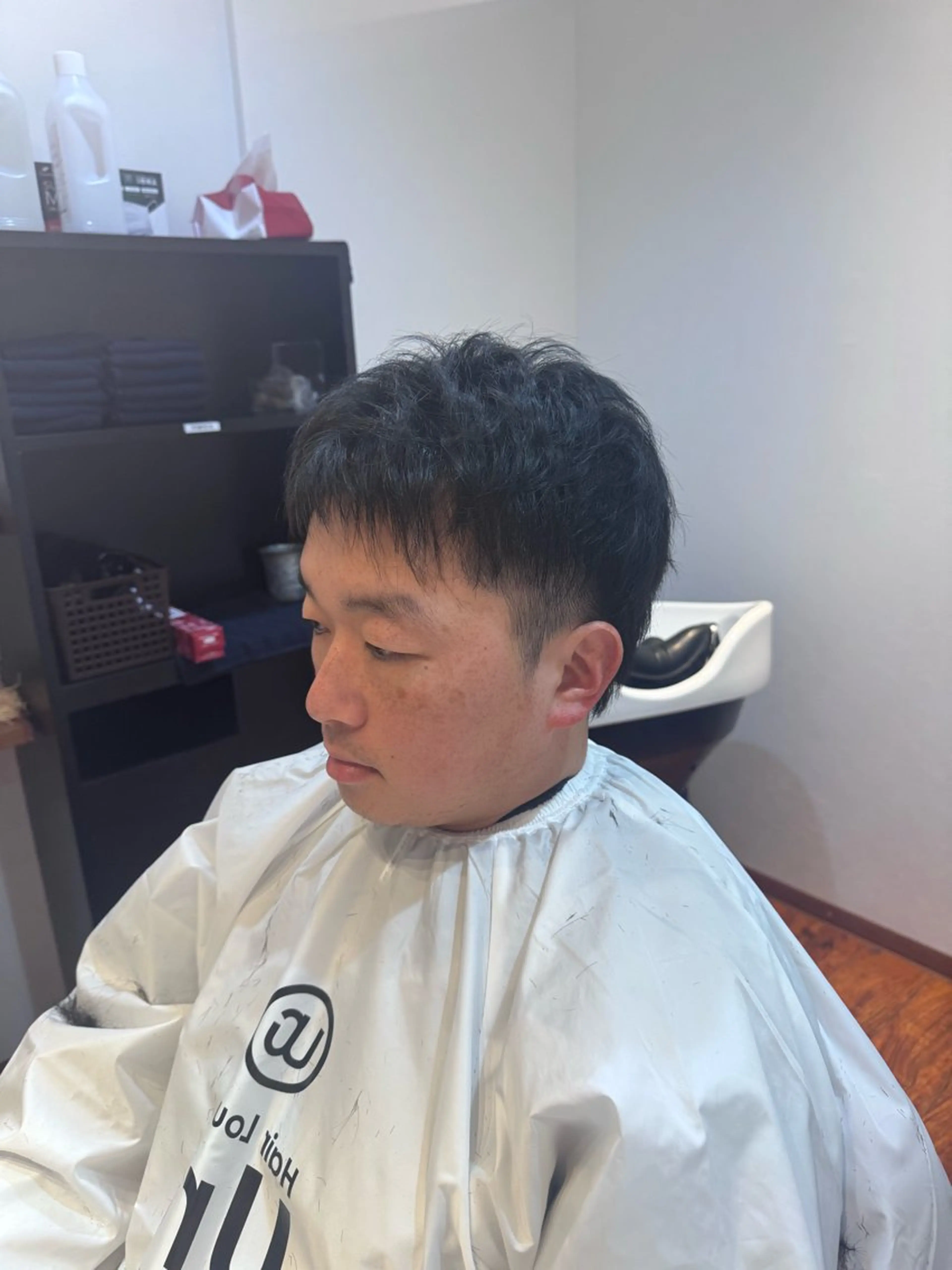 メンズ 森 千明のヘアスタイル