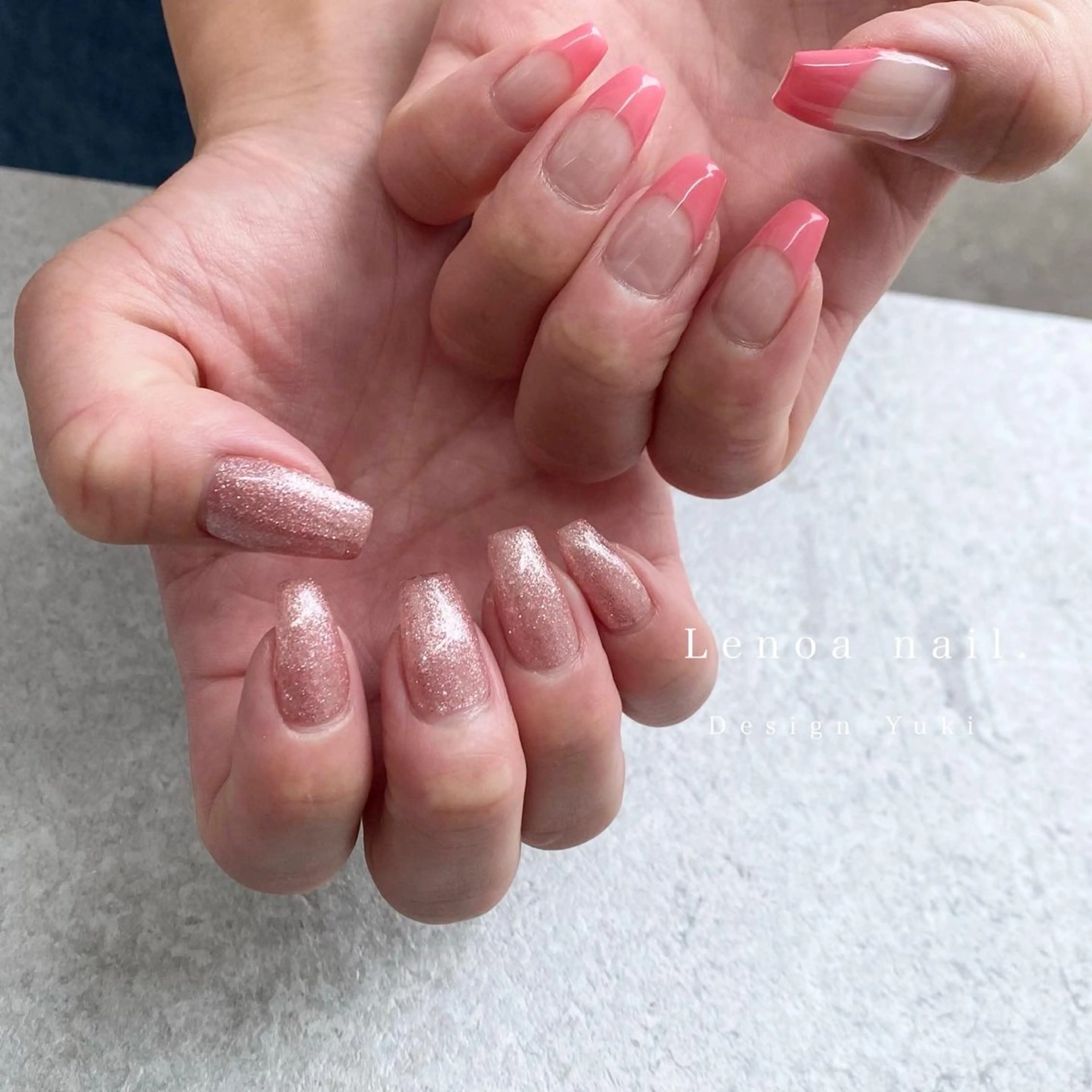 ネイル ハンドネイル Lenoa Yukiのネイルデザイン