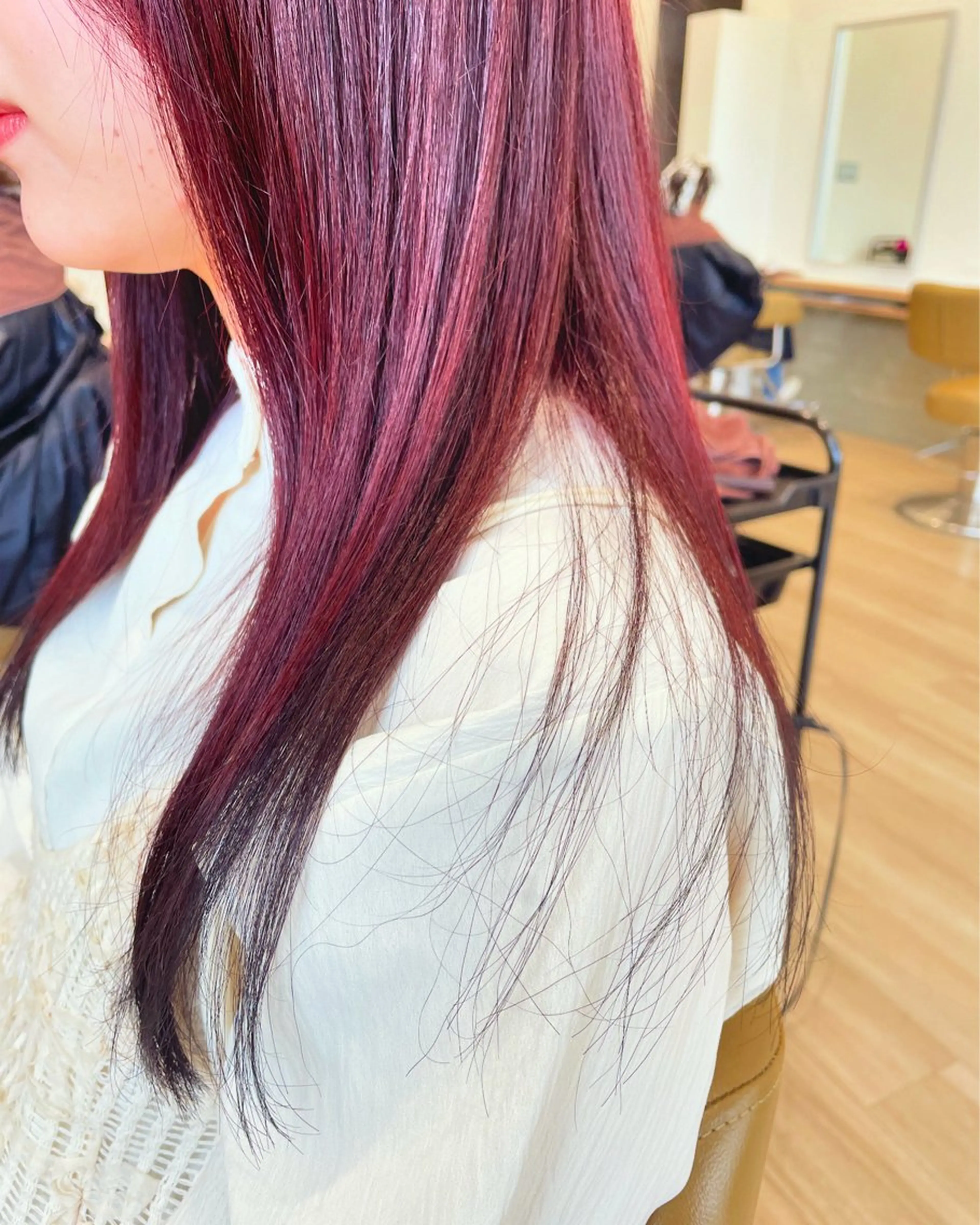 カラー ルクール上越店 黒石 智加子のヘアスタイル