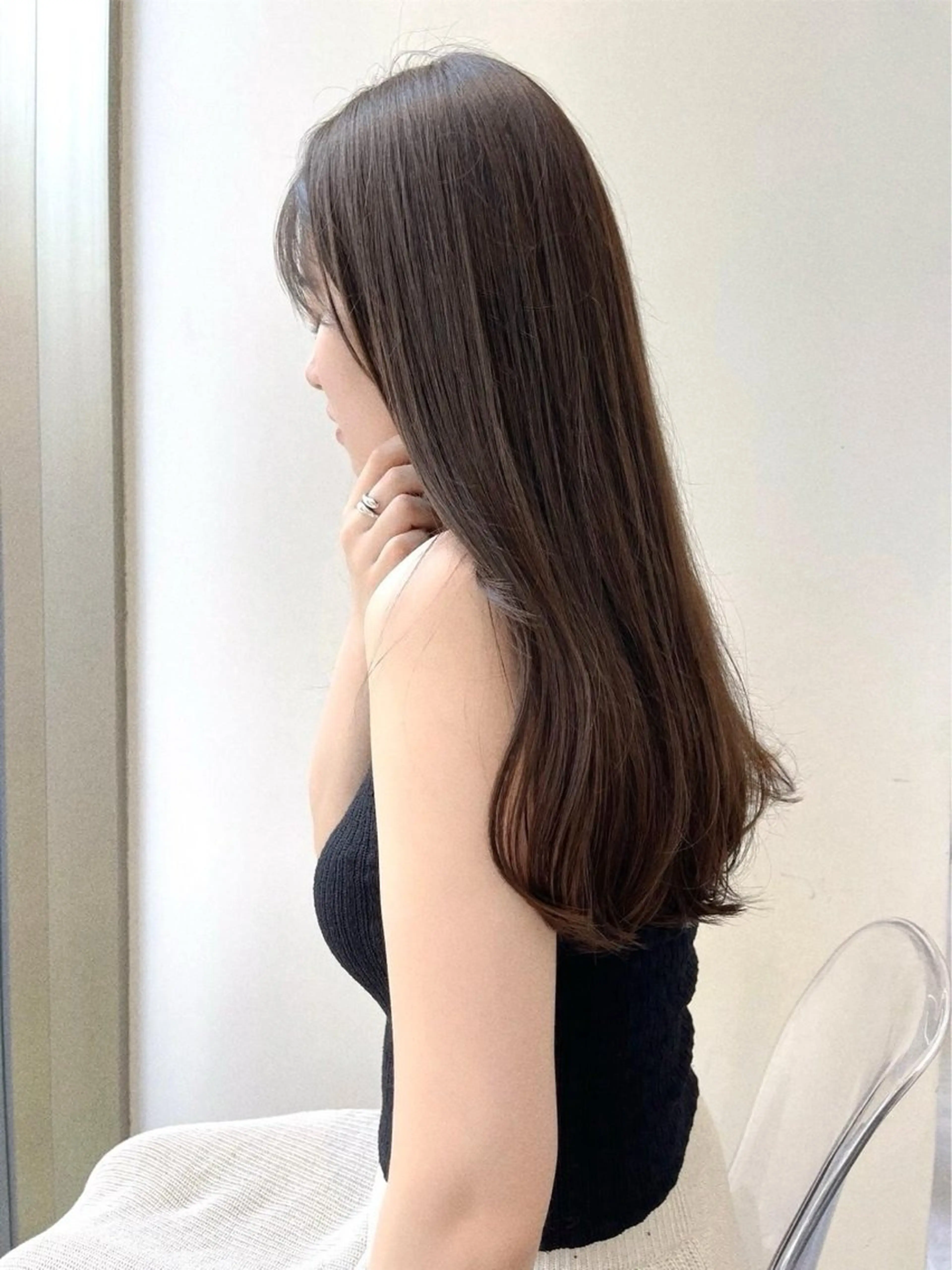 カラー 🖤透明感カラー/ 恵比寿/nana🖤のヘアスタイル