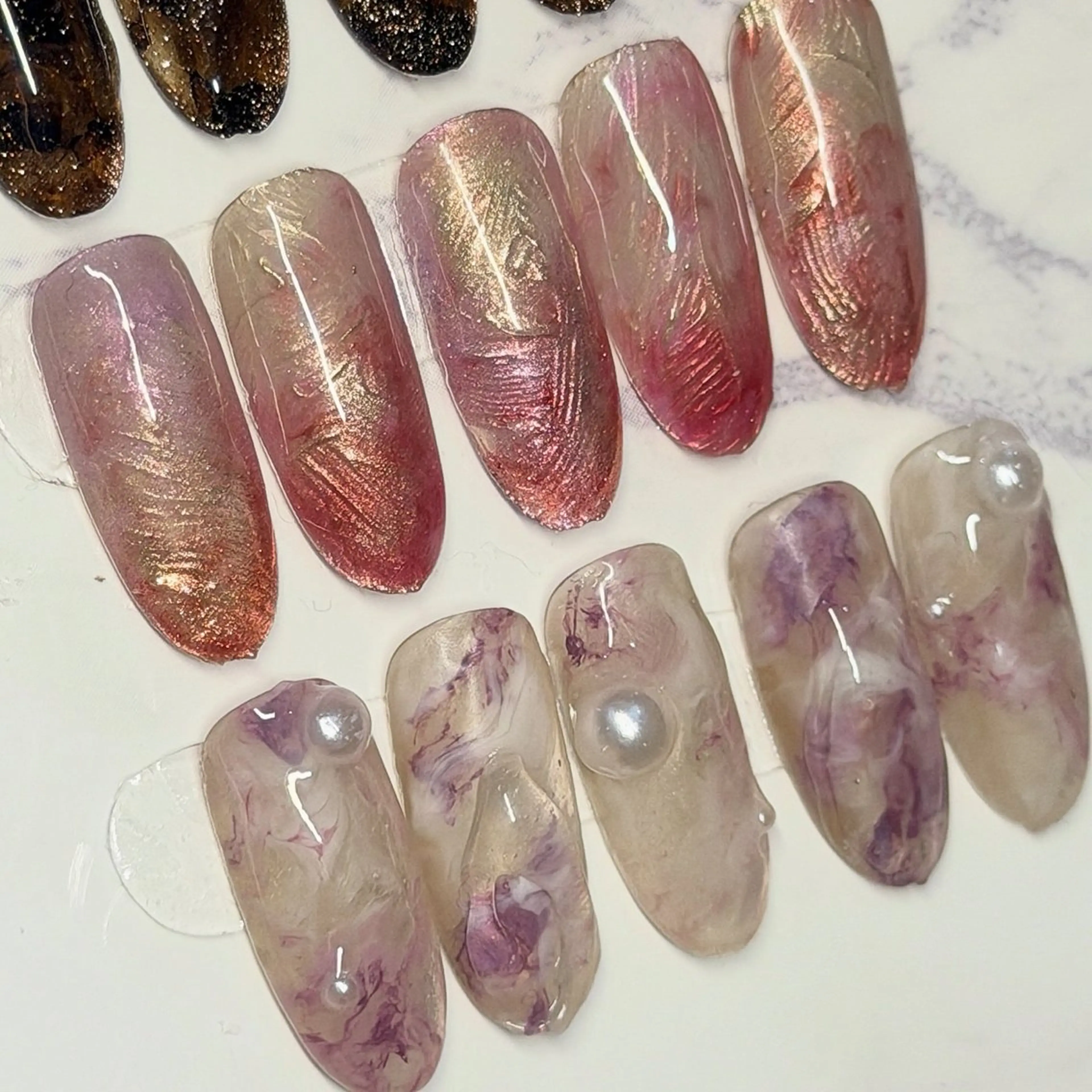ネイル アートネイル ニュアンスネイル Irinail Irinailのネイルデザイン