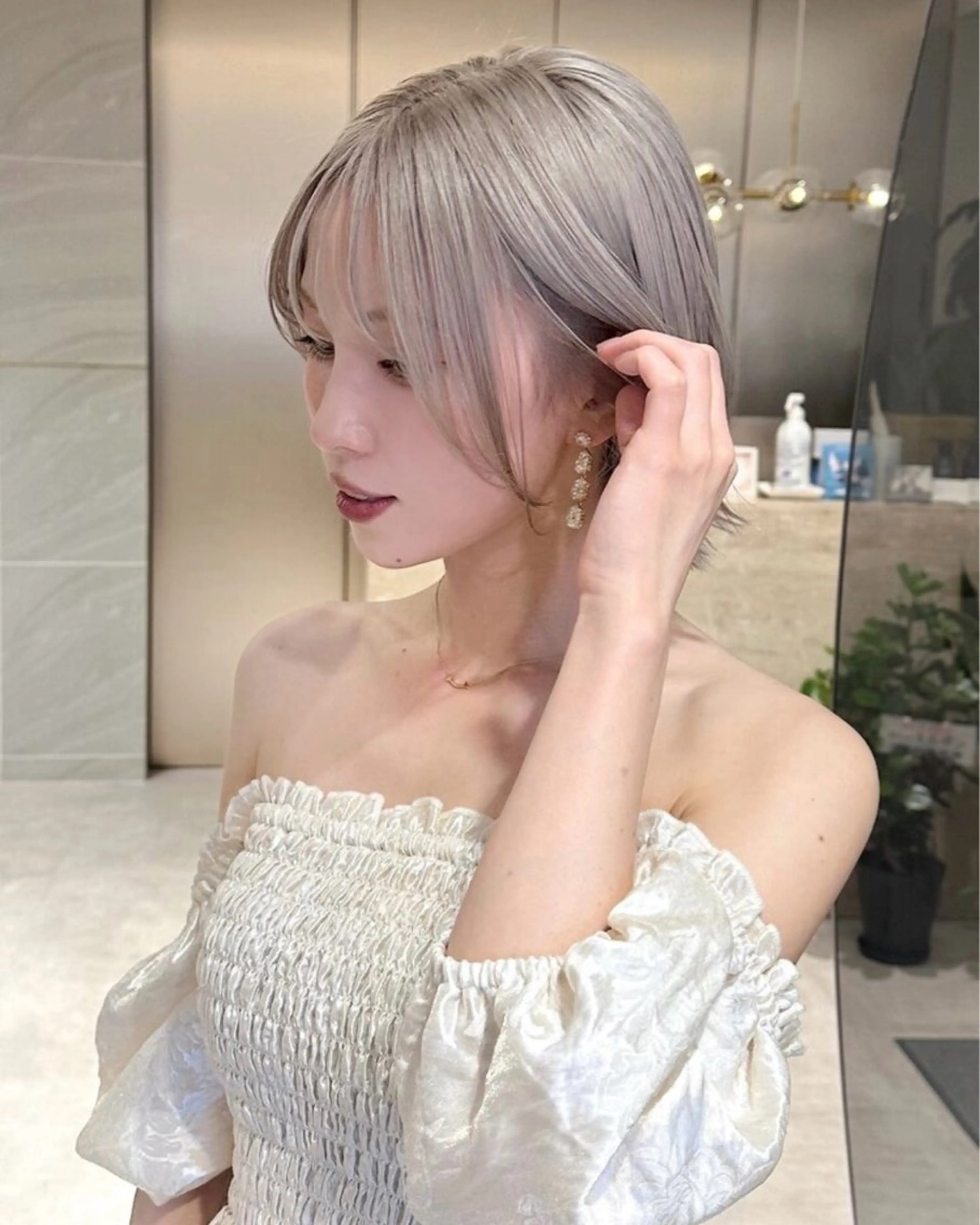 ショート カラー カット無料/似合わせ /印象チェンジ🌿のヘアスタイル