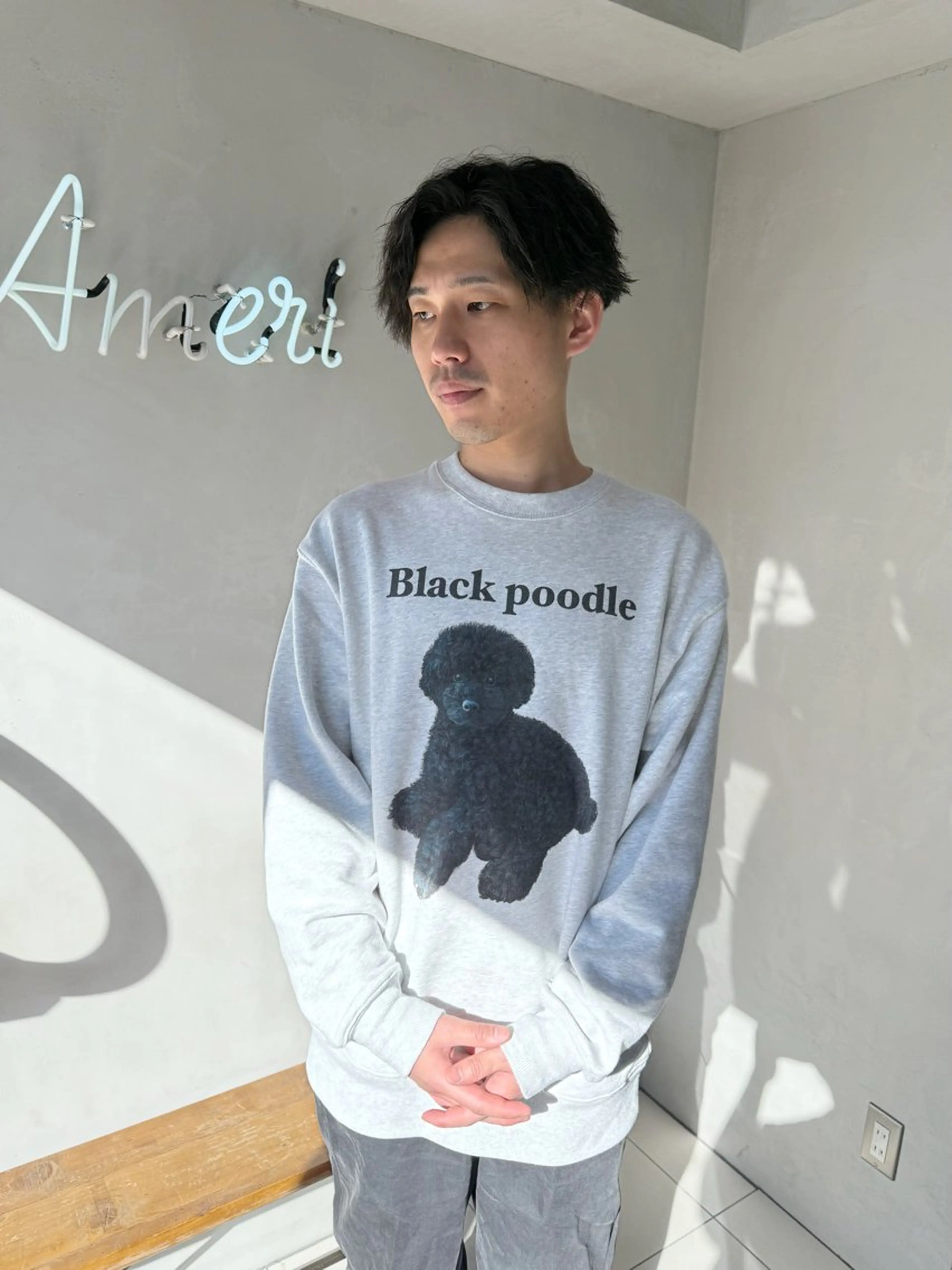 ショート パーマ ヘアアレンジ メンズ カット パーマ トリートメント 【毛流れヘア】 人気No.1/ユウキのヘアスタイル