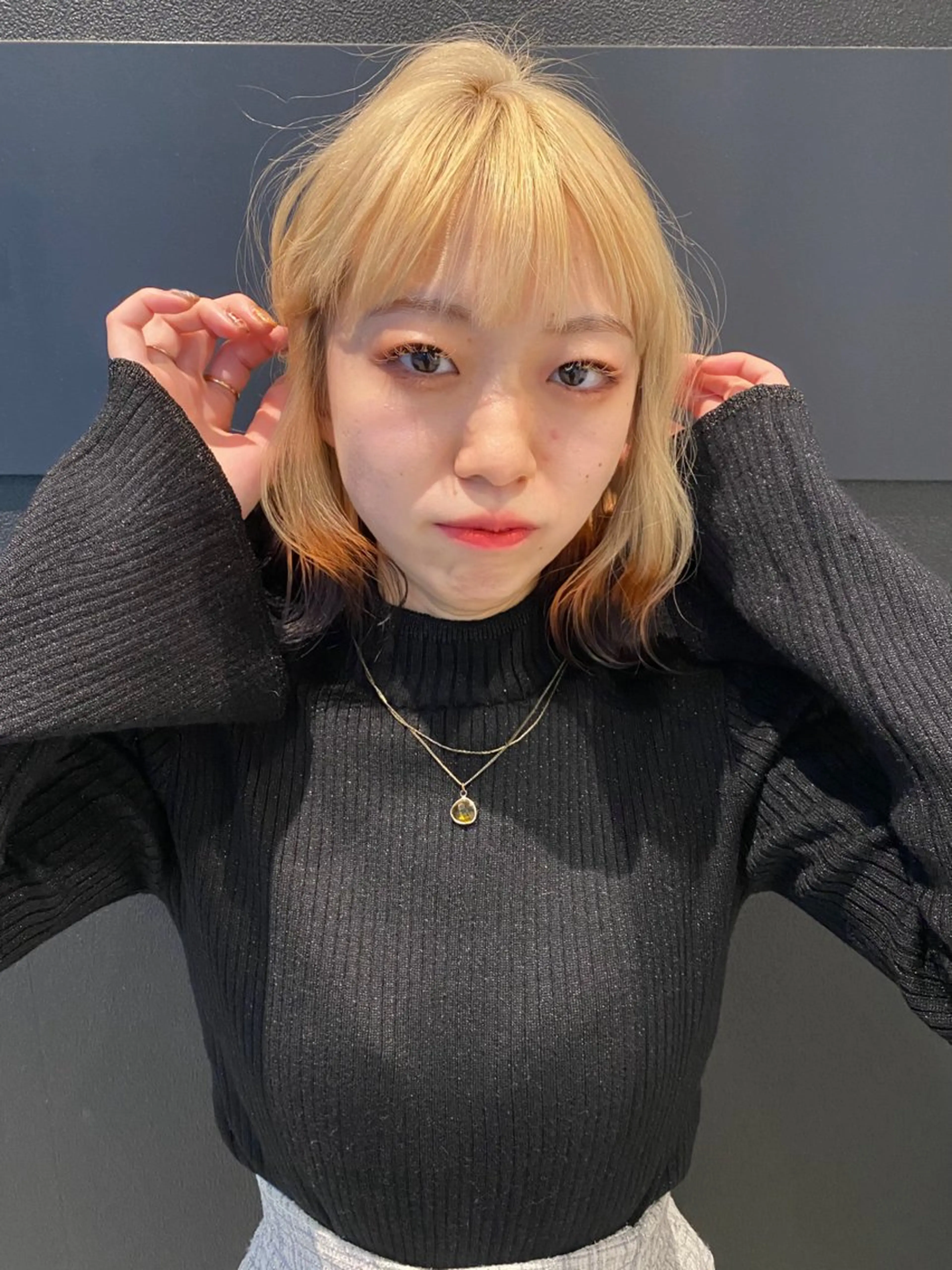 ショート カラー ヘアカラー トリートメント mai / linoah˚✧のヘアスタイル