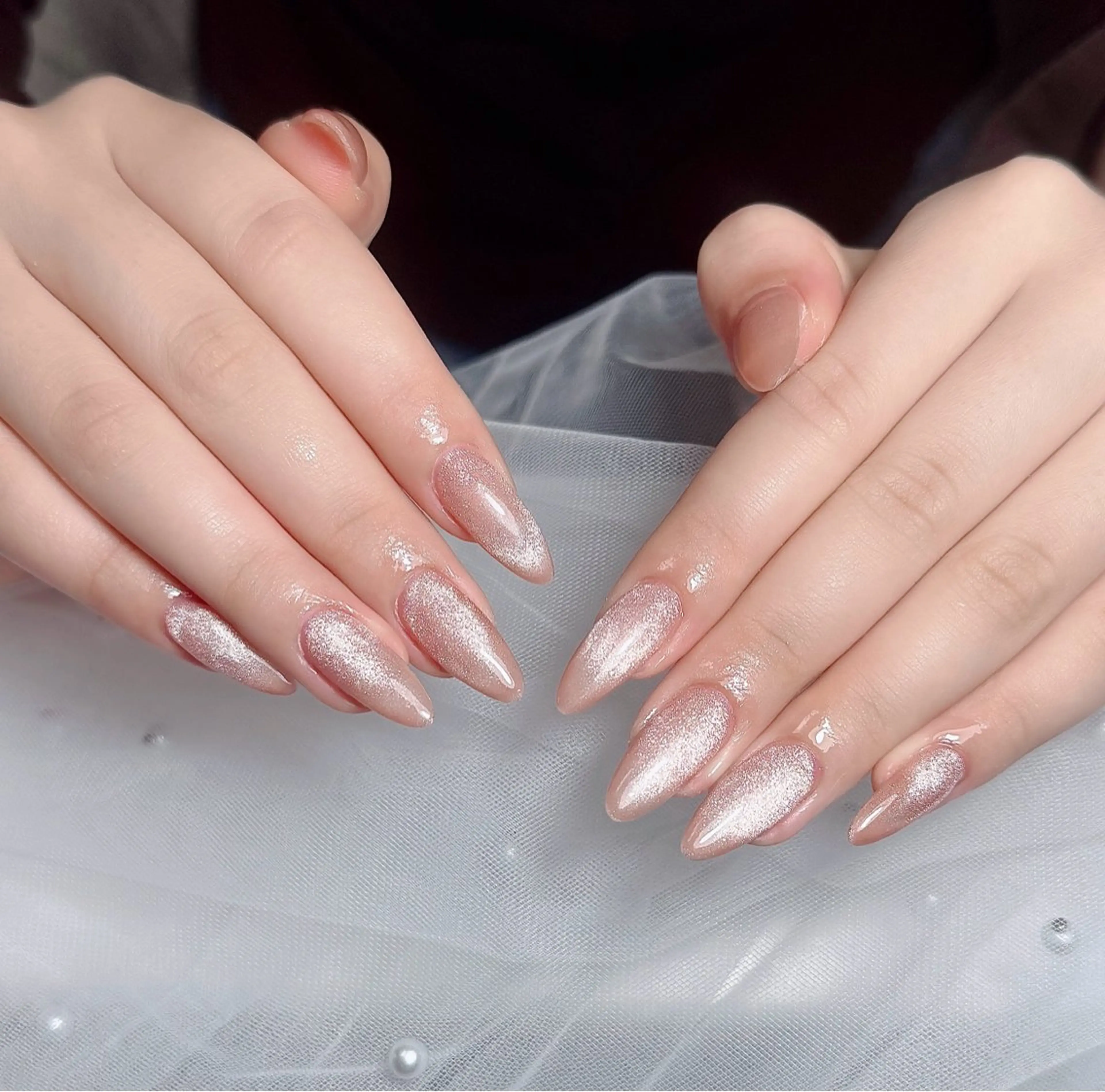 ネイル アートネイル 韓国ネイル 持ち込み ワンホンネイル ハンドネイル Lenie Nail Salonのネイルデザイン