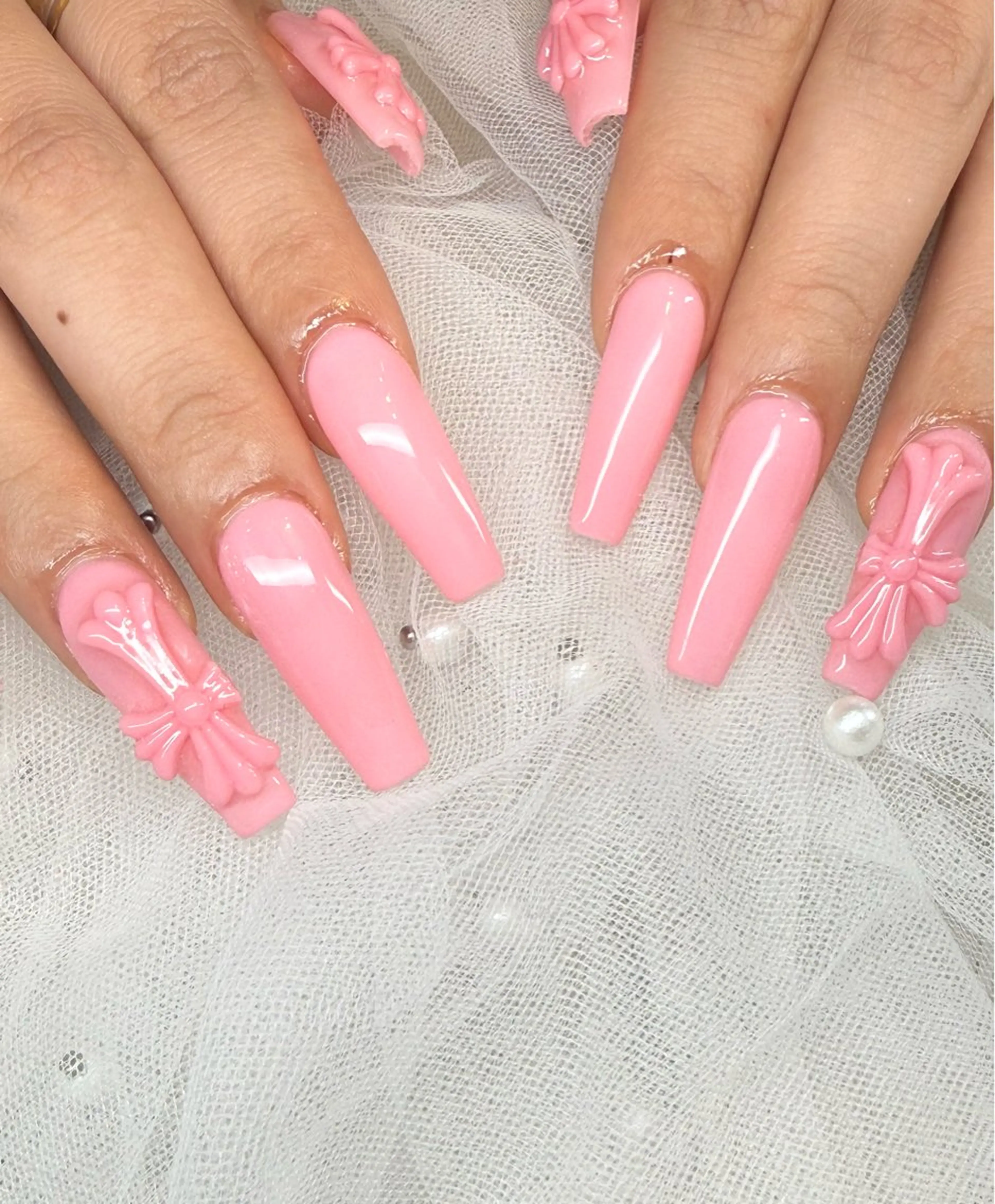 ネイル ハンドネイル Primavera 新横浜🤍美フォルムのネイルデザイン