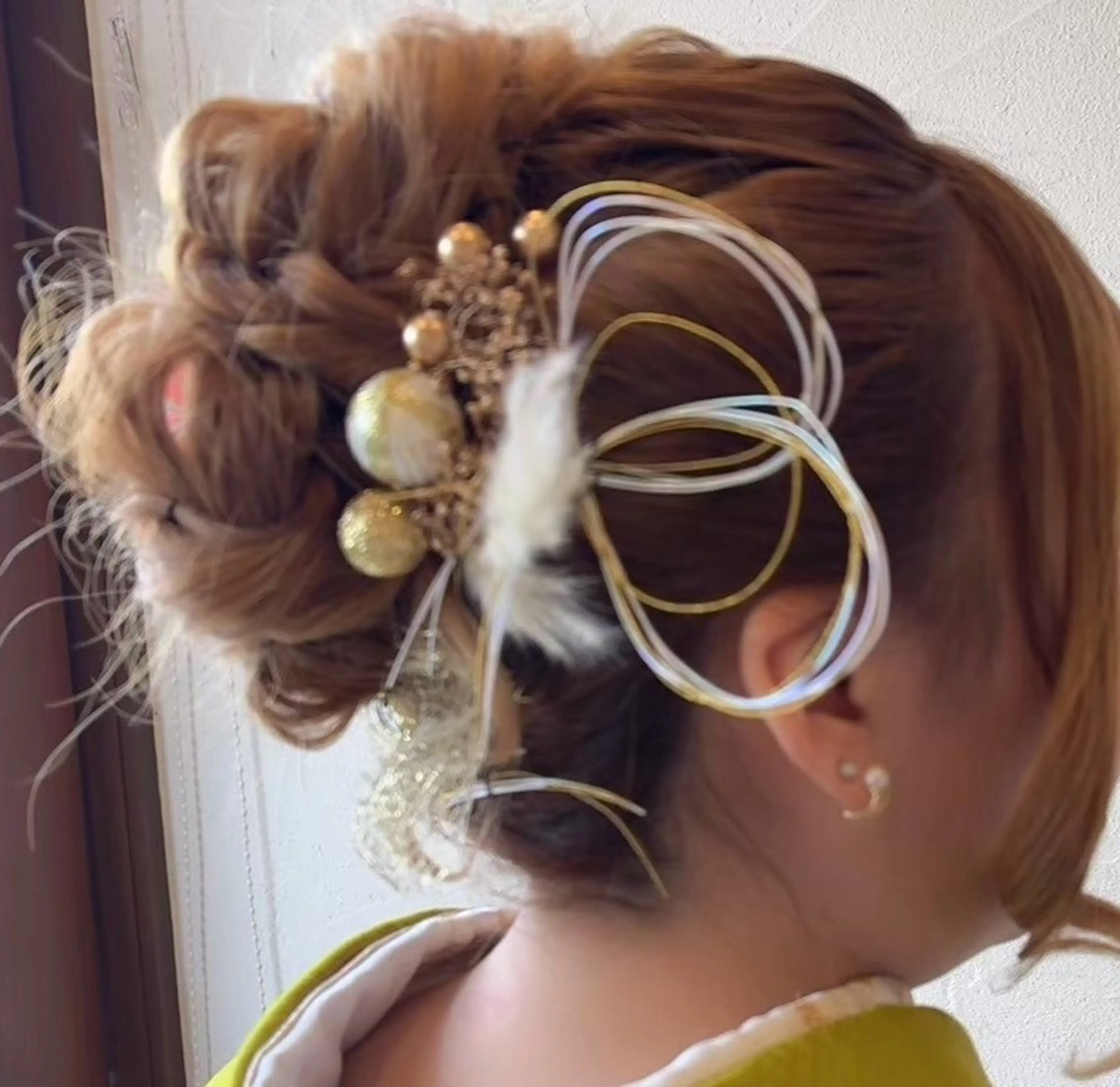 ヘアアレンジ 成人式 細川 知美のヘアスタイル