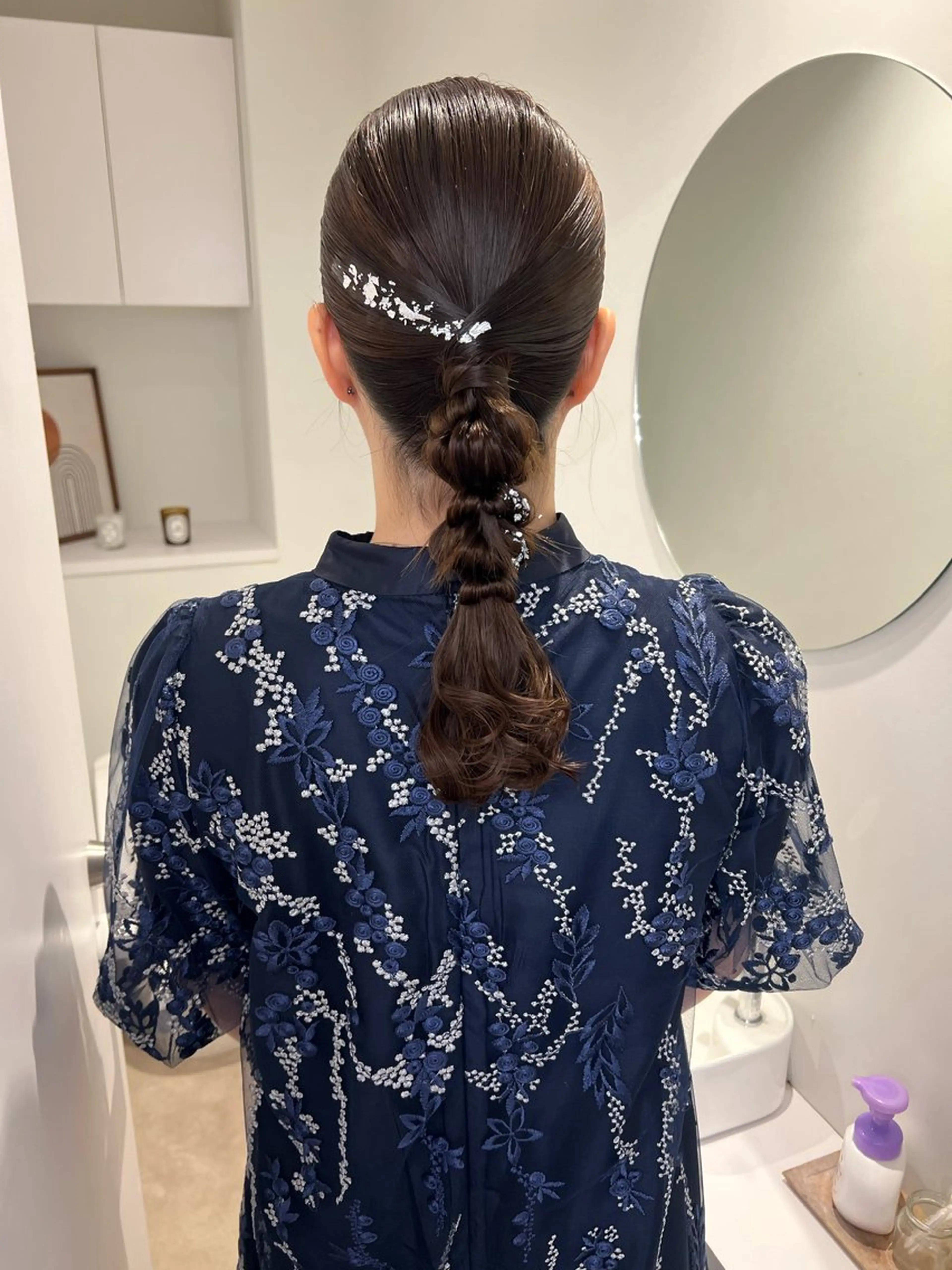 ヘアアレンジ アレンジ/ブラウン カラー HARU🕯のヘアスタイル