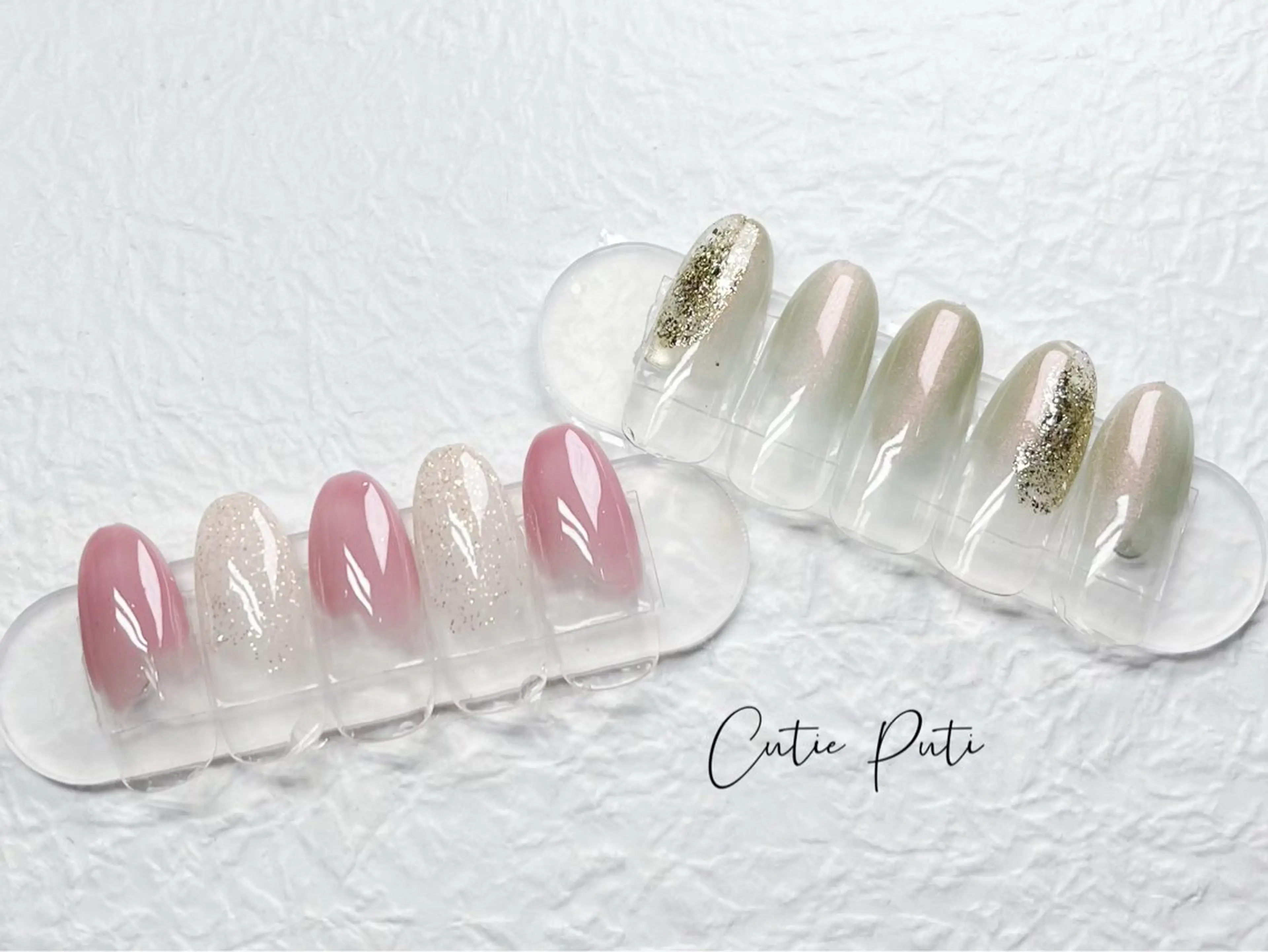 ナチュラル可愛い☆塗りかけネイルの写真