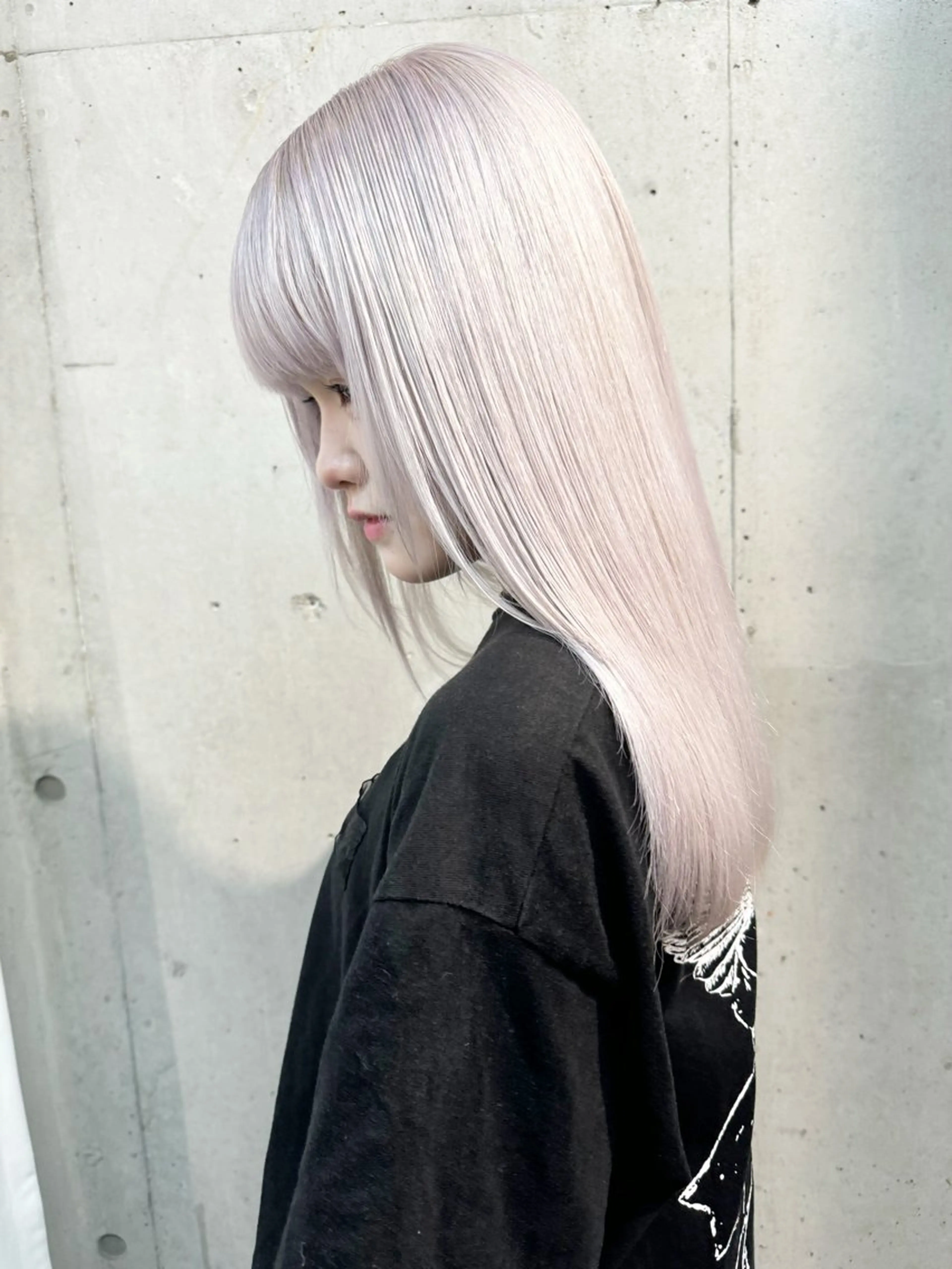 【最高補修ケアハイトーン】ケアブリーチ(1回)+カラー+X treatmentの写真