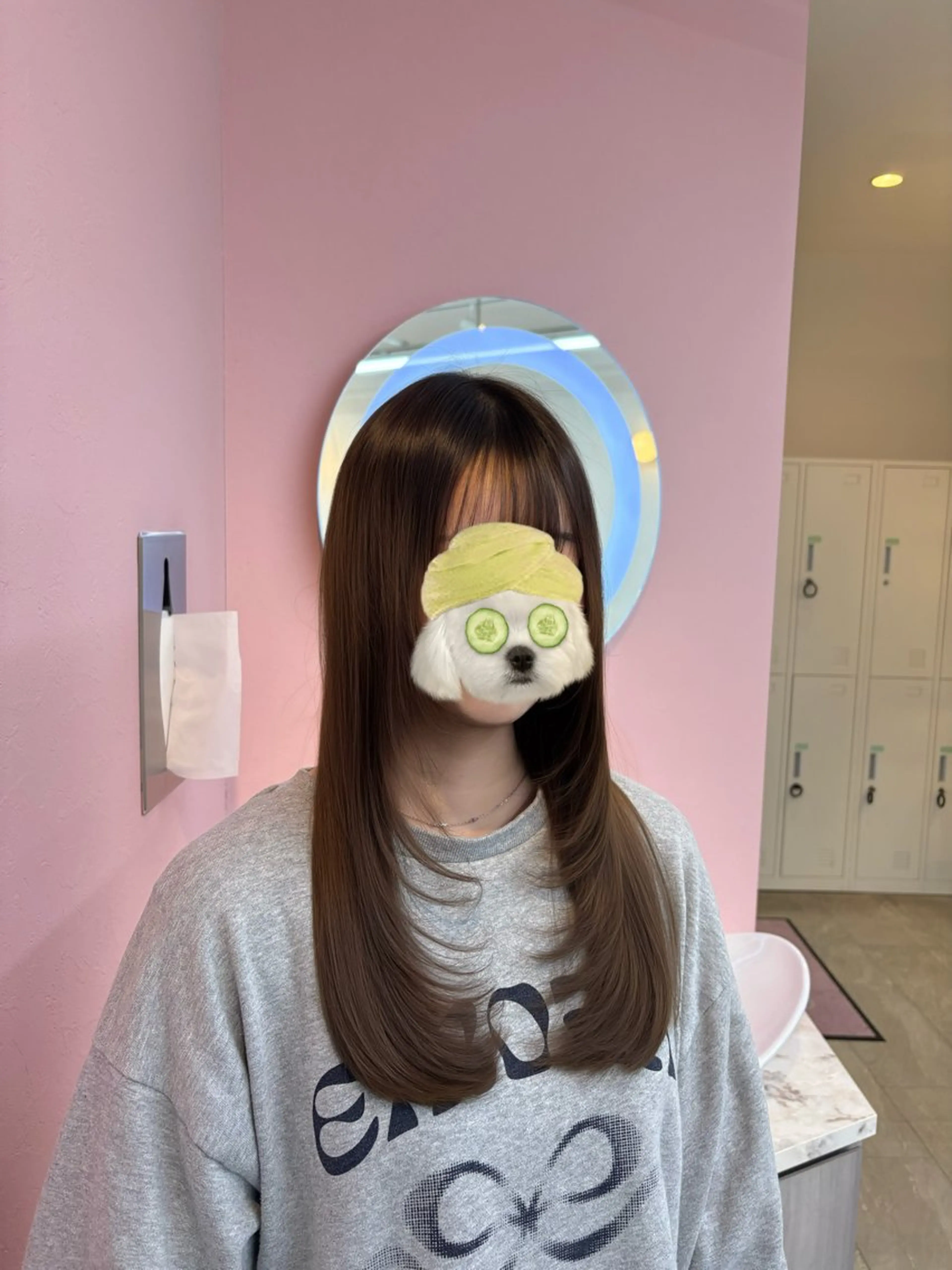 ロング レイヤーカット HASHI AYAKAのヘアスタイル