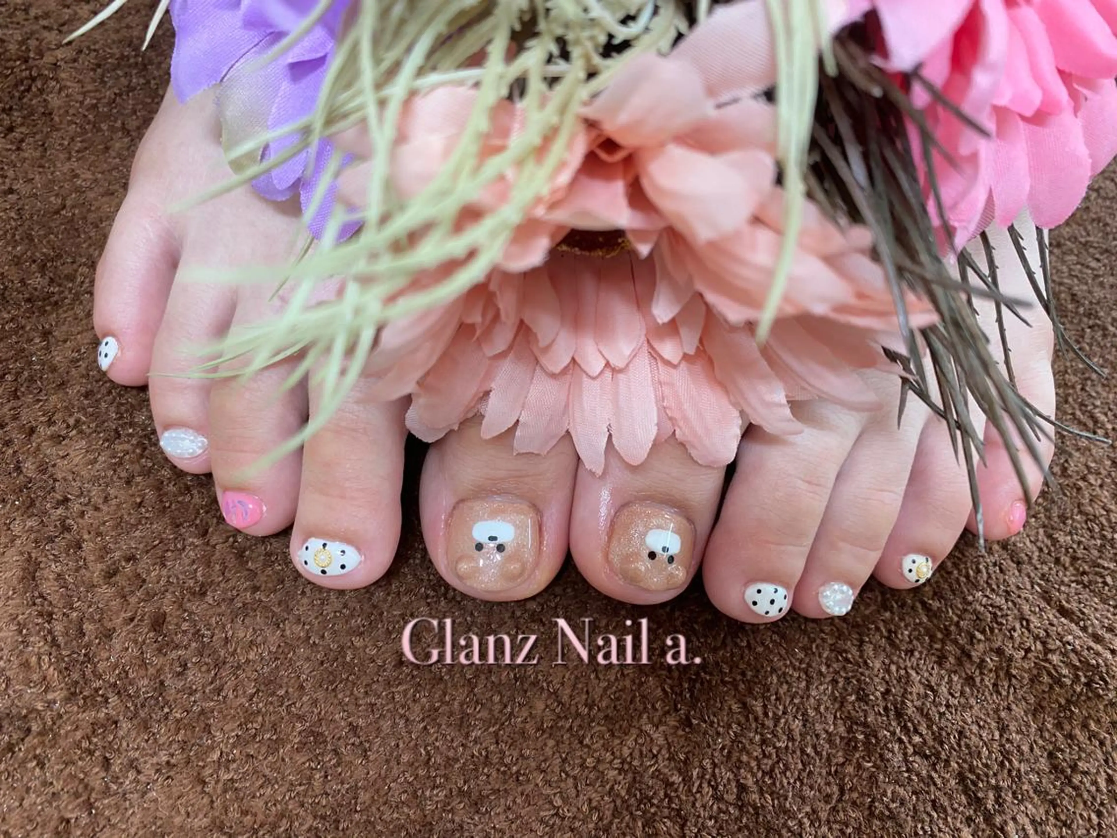 ネイル ぷっくりネイル Glanz  Nail aのネイルデザイン