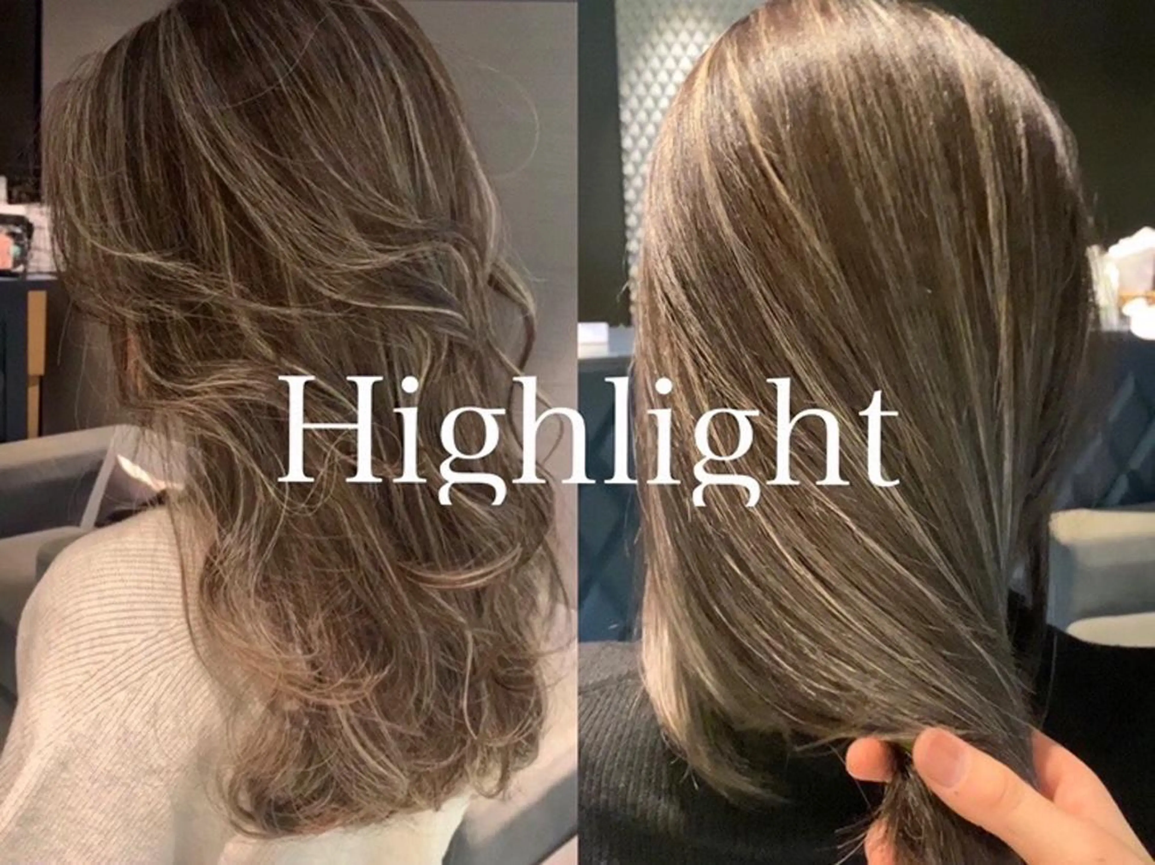 セミロング ハイライト メンズカット/ヘッド スパ/鈴木祐斗のヘアスタイル